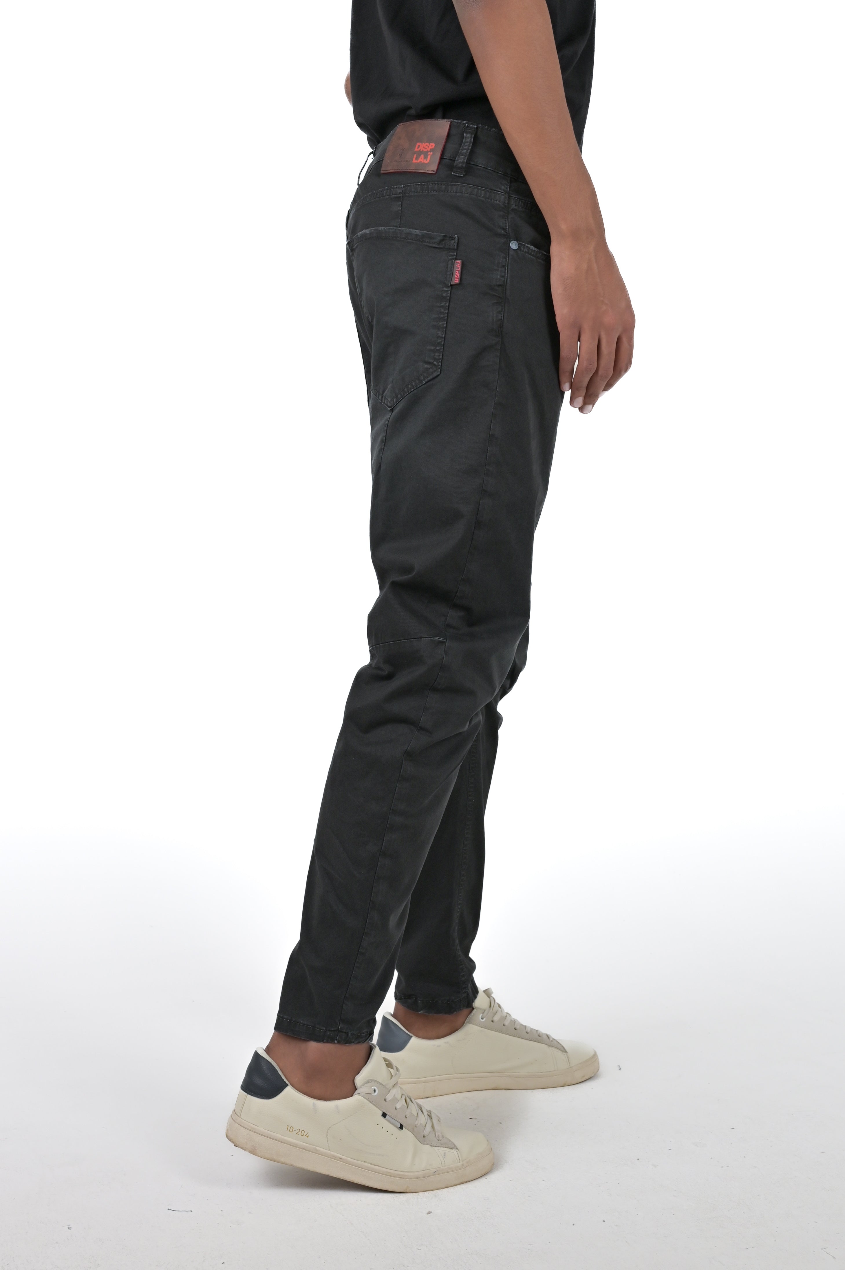 Pantaloni tapered Lawer nero SS24