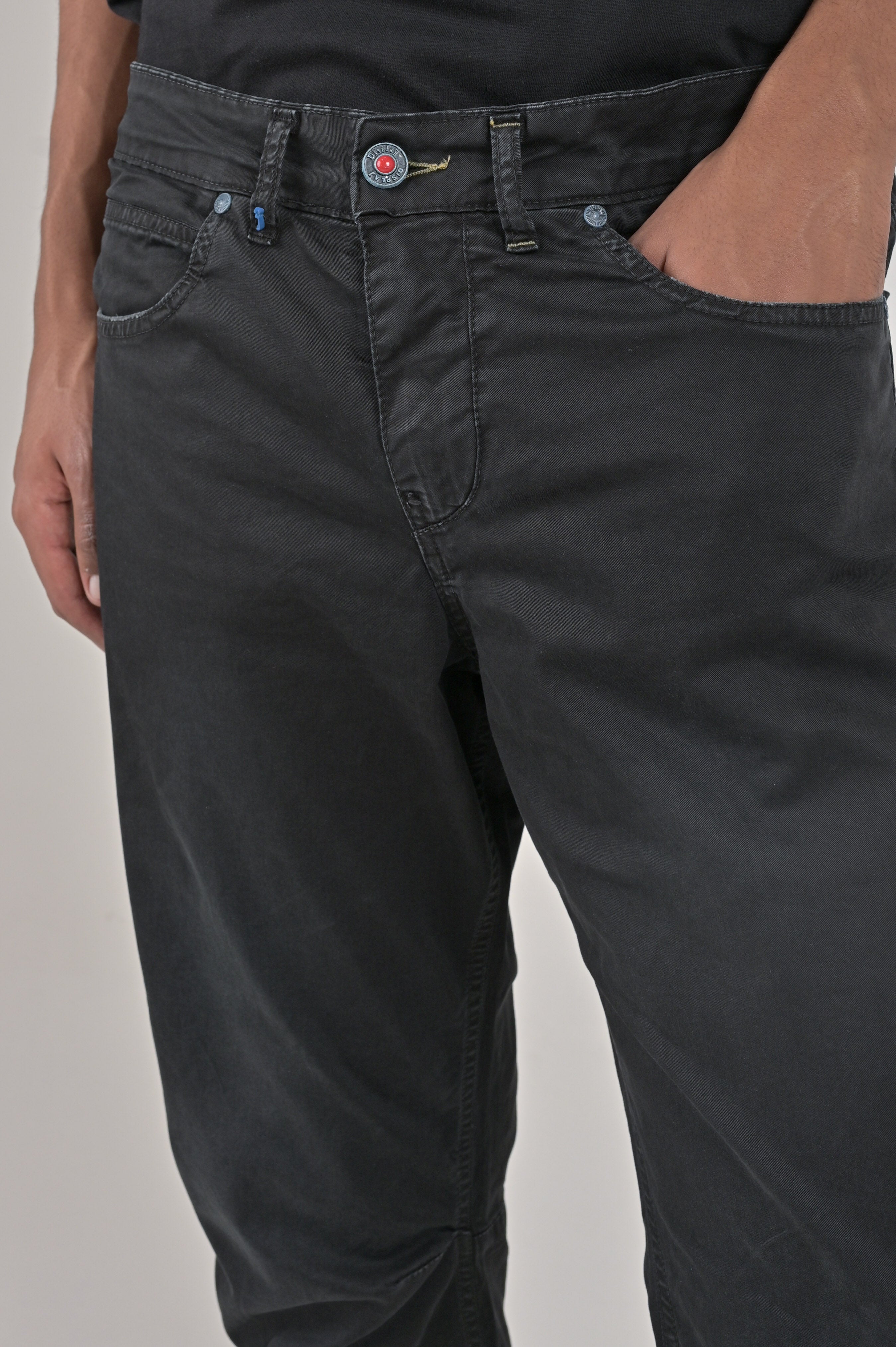 Pantaloni tapered Lawer nero SS24