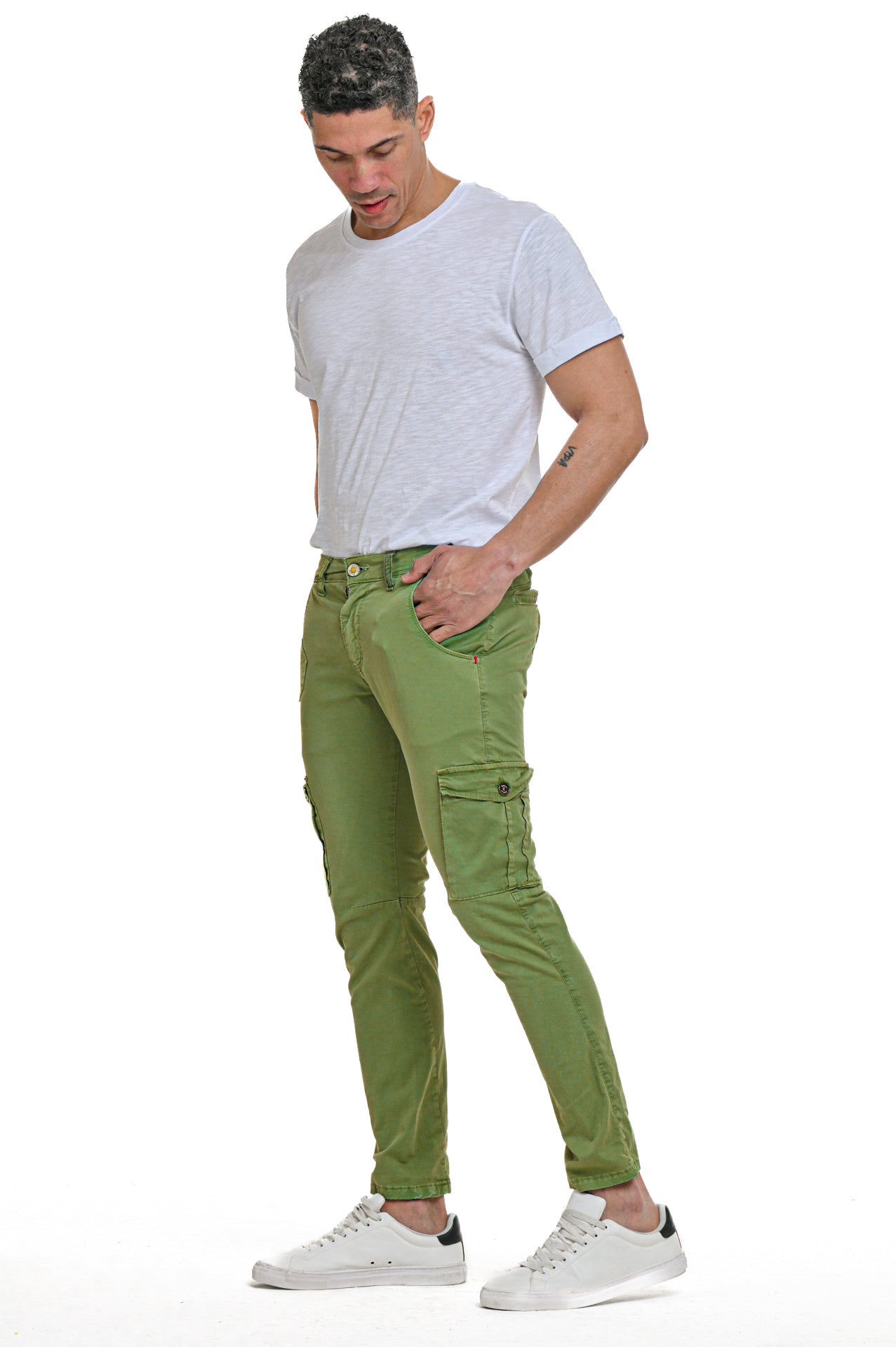 Cezanne Slim Cotton Trousers SS23