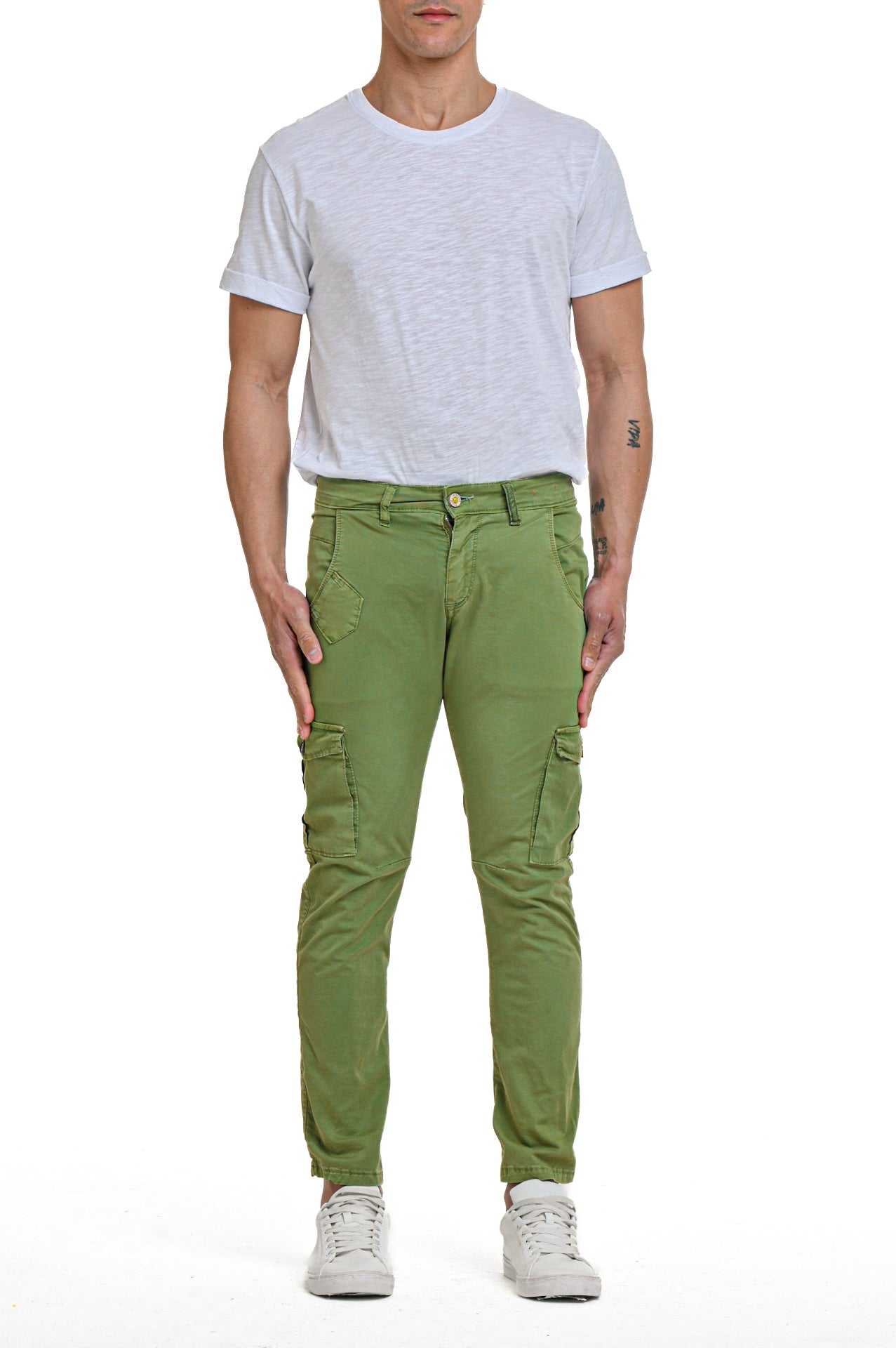 Cezanne Slim Cotton Trousers SS23