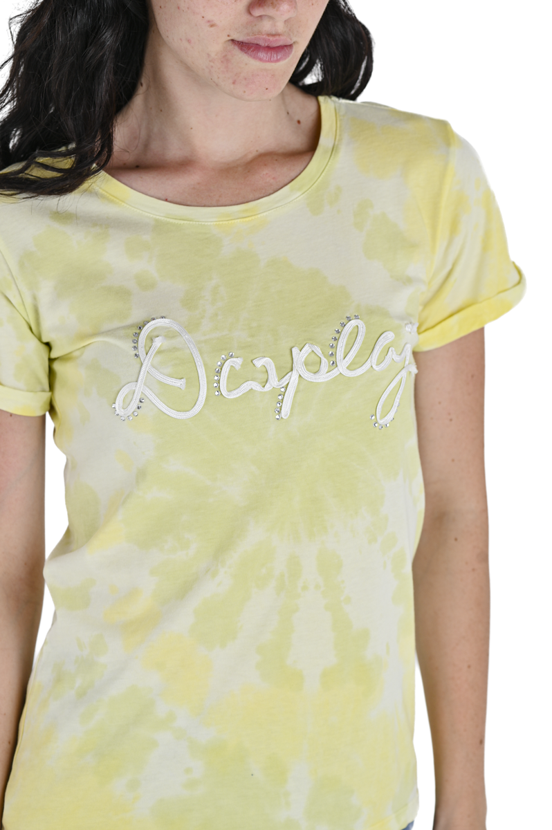 T-Shirt donna regular DSD 01 Giallo SS24