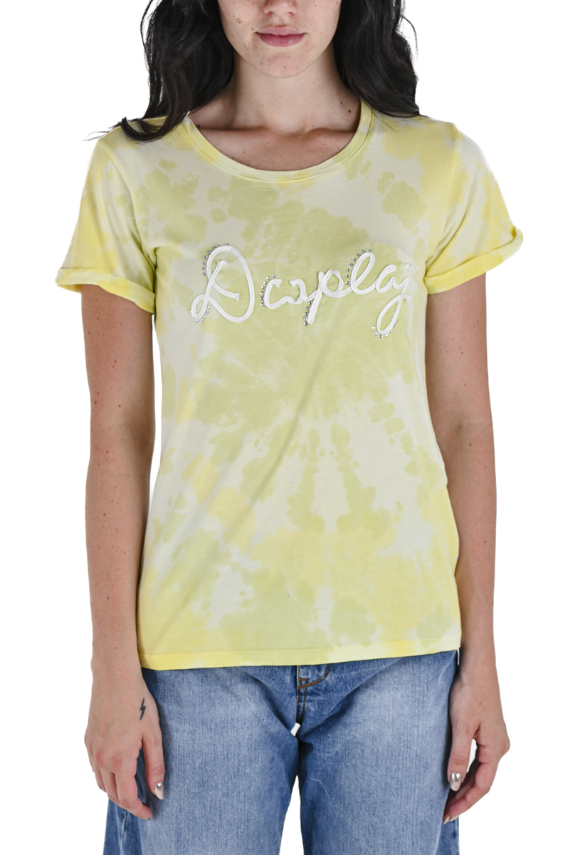 DSD 01 Yellow regular women's t-shirt SS24