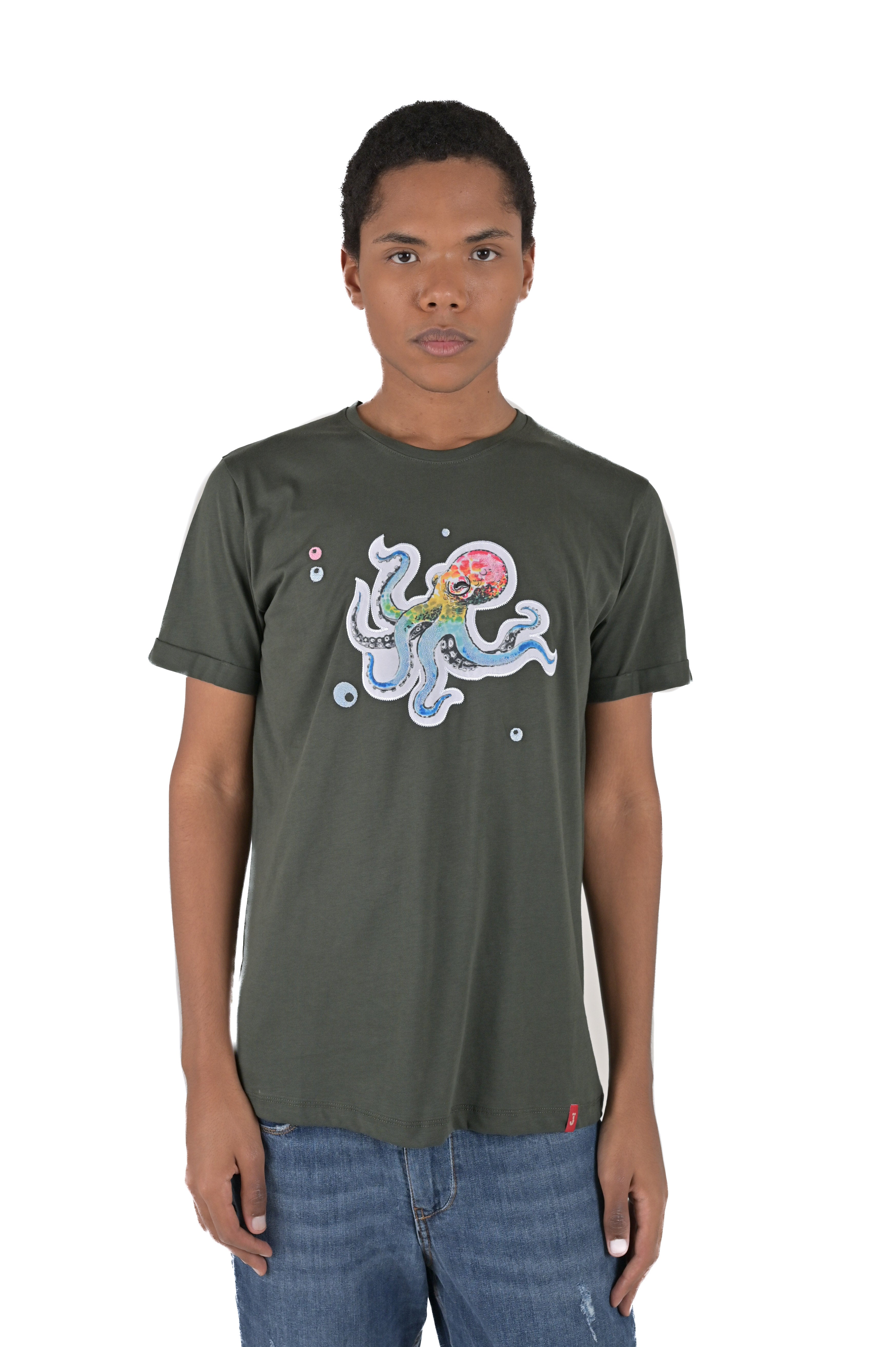 Regular T-Shirt DPE 2420 green SS24