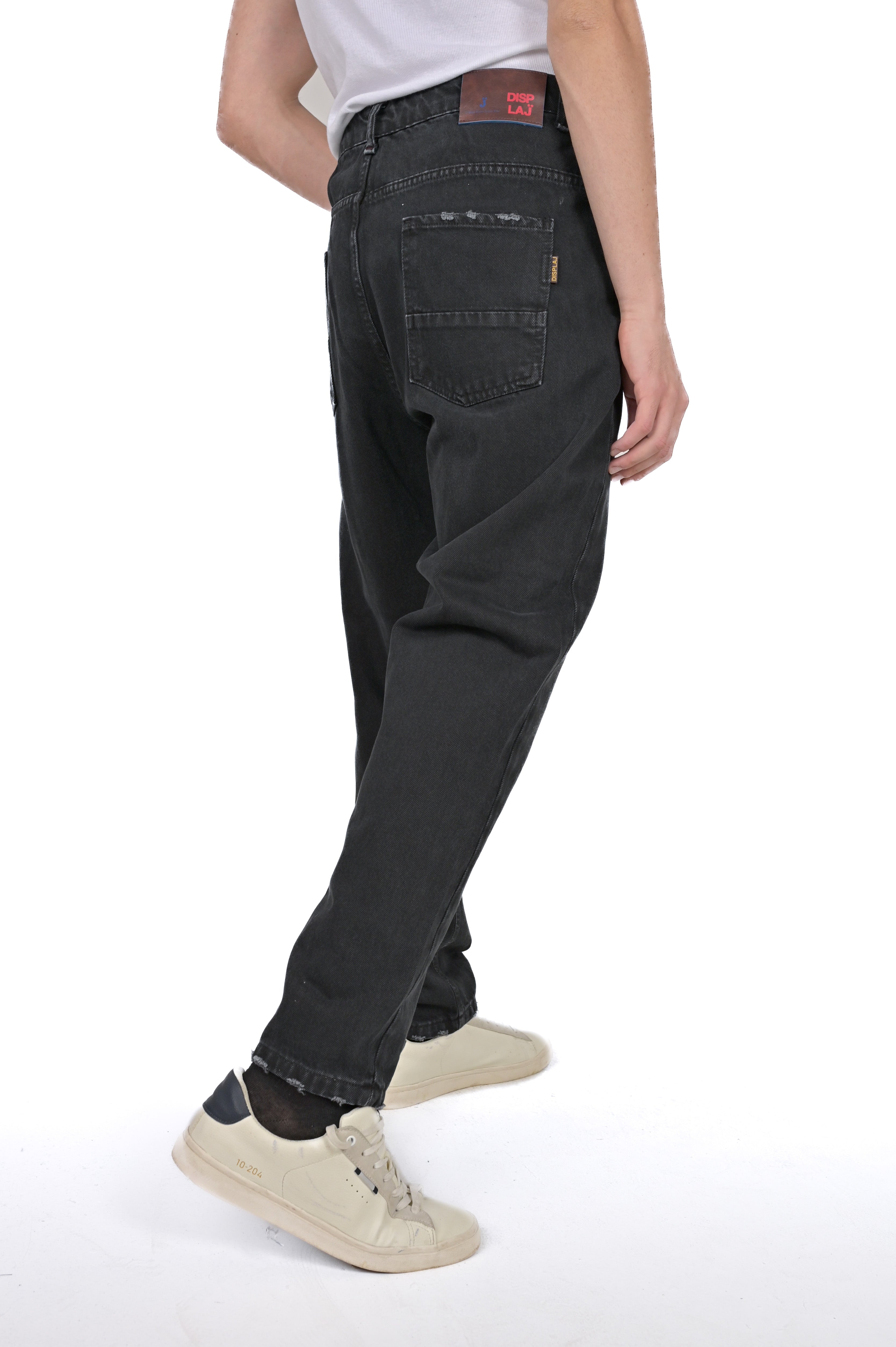 Pantalone Loose Wide Bull nero FW23/24