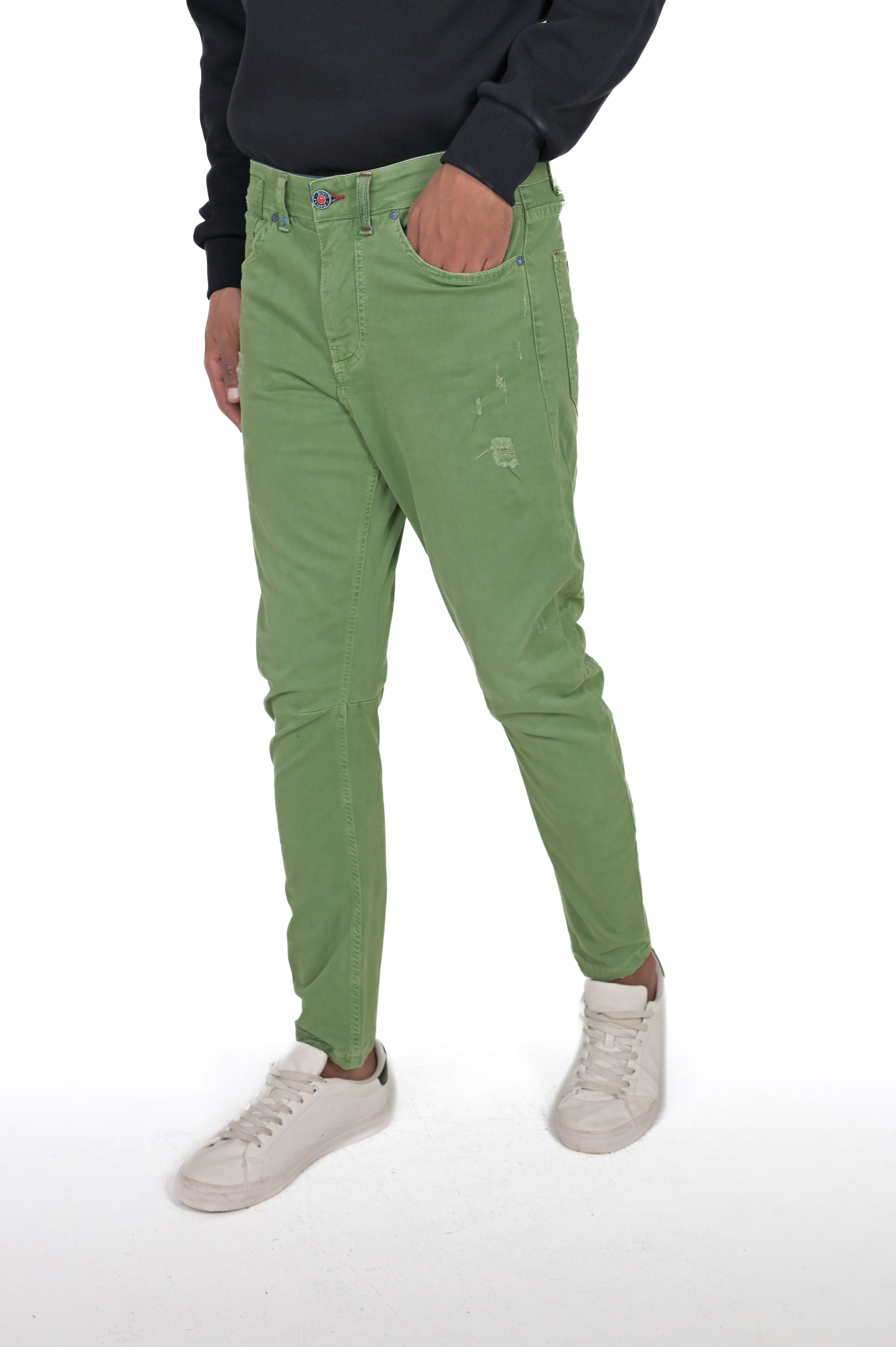 Pantaloni in cotone tapered Kron AM3 FW23/24