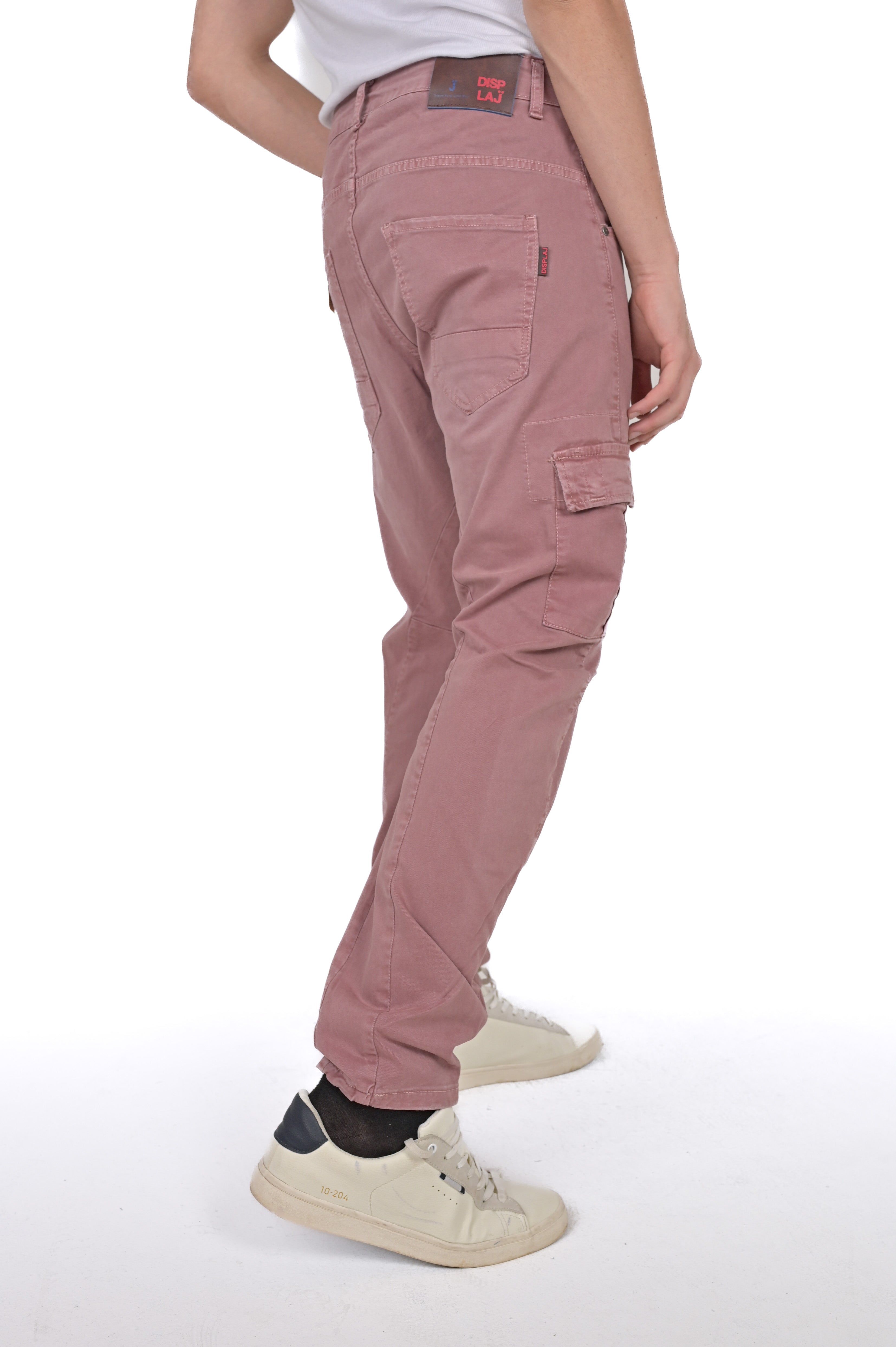 Pantaloni cargo Tapered New Evolution rosa FW23/24