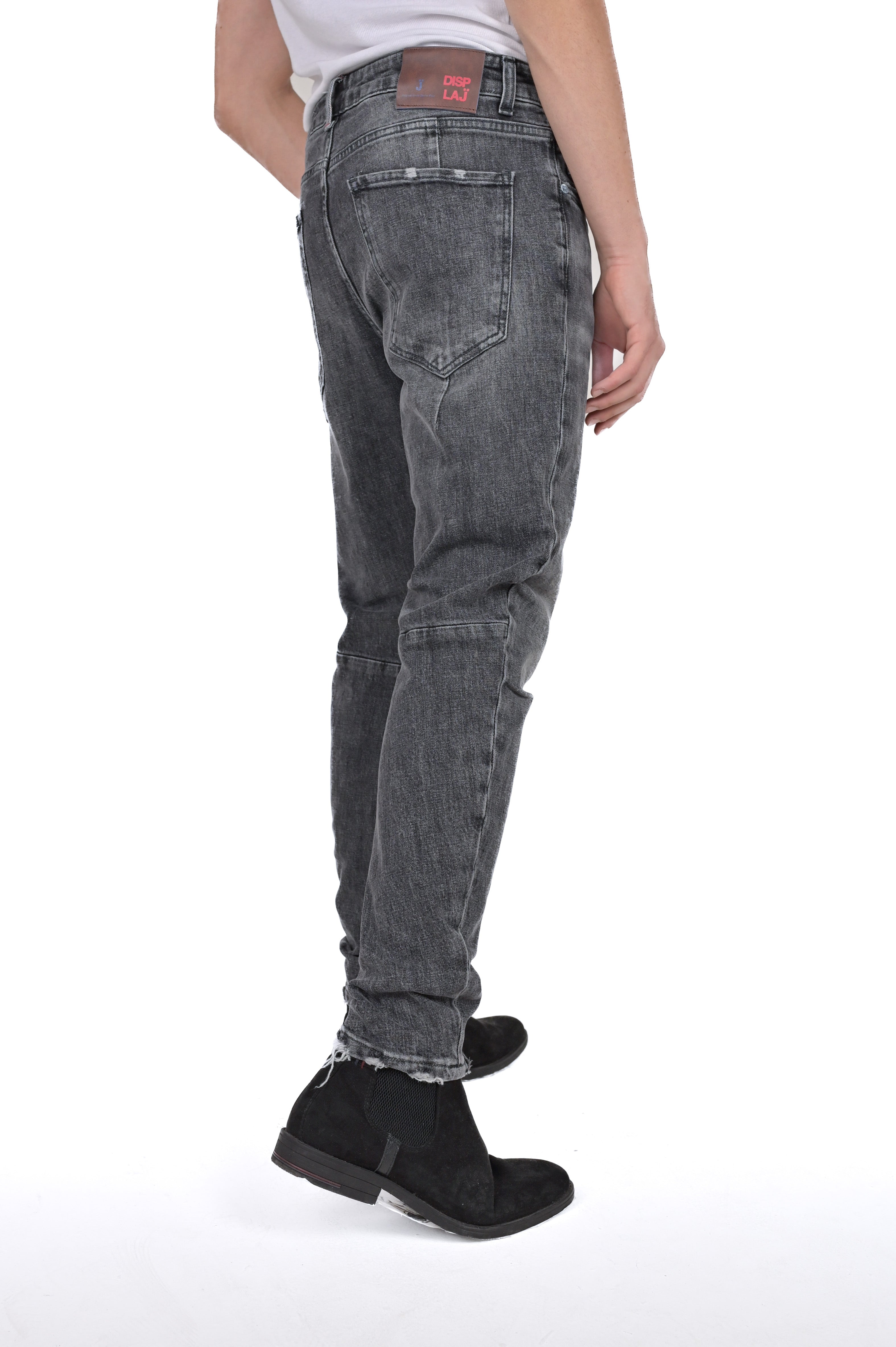 Kron BLK Marbled Tapered Jeans FW23/24