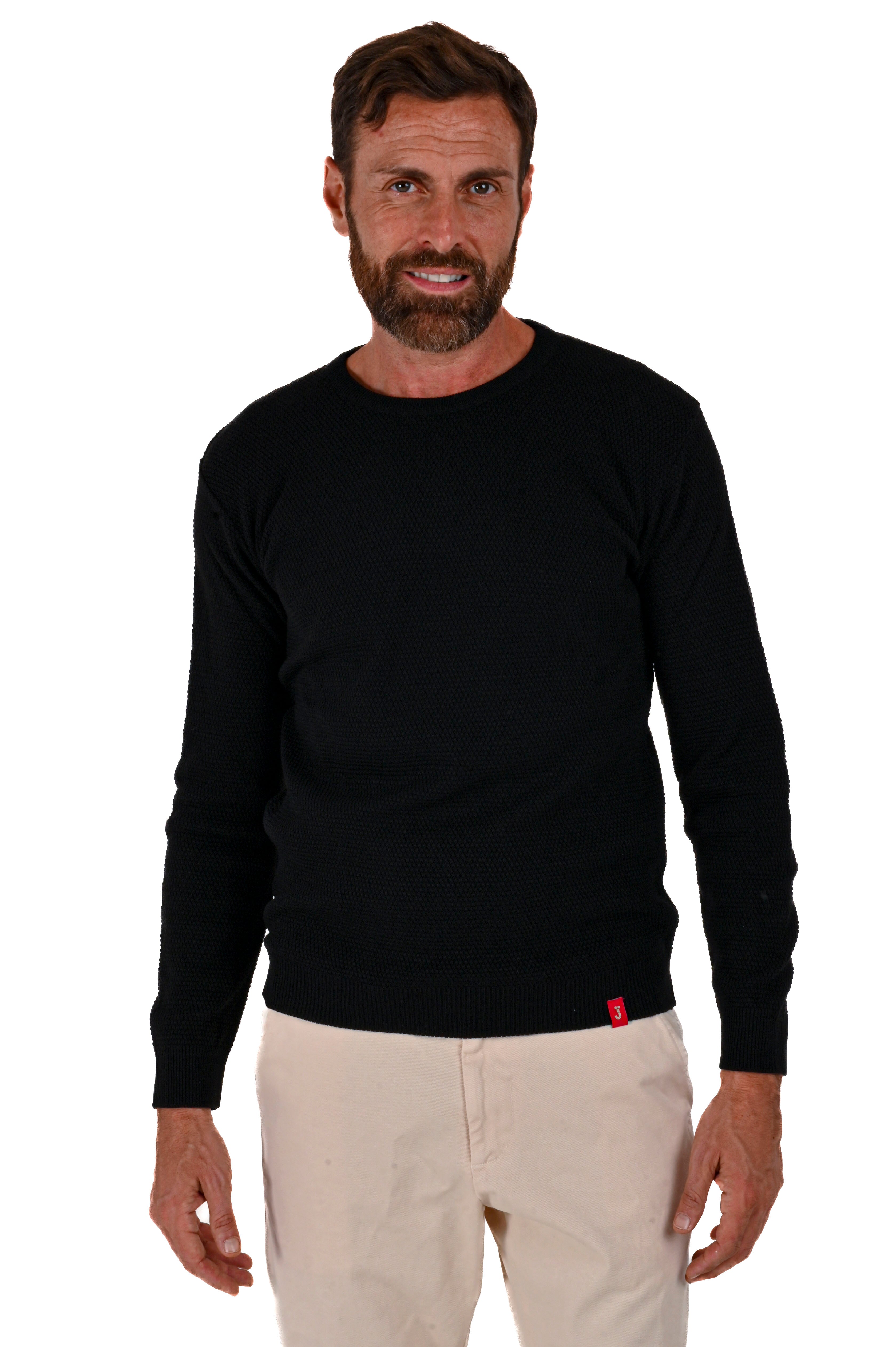 Maglione regular DM 2401 nero FW23/24