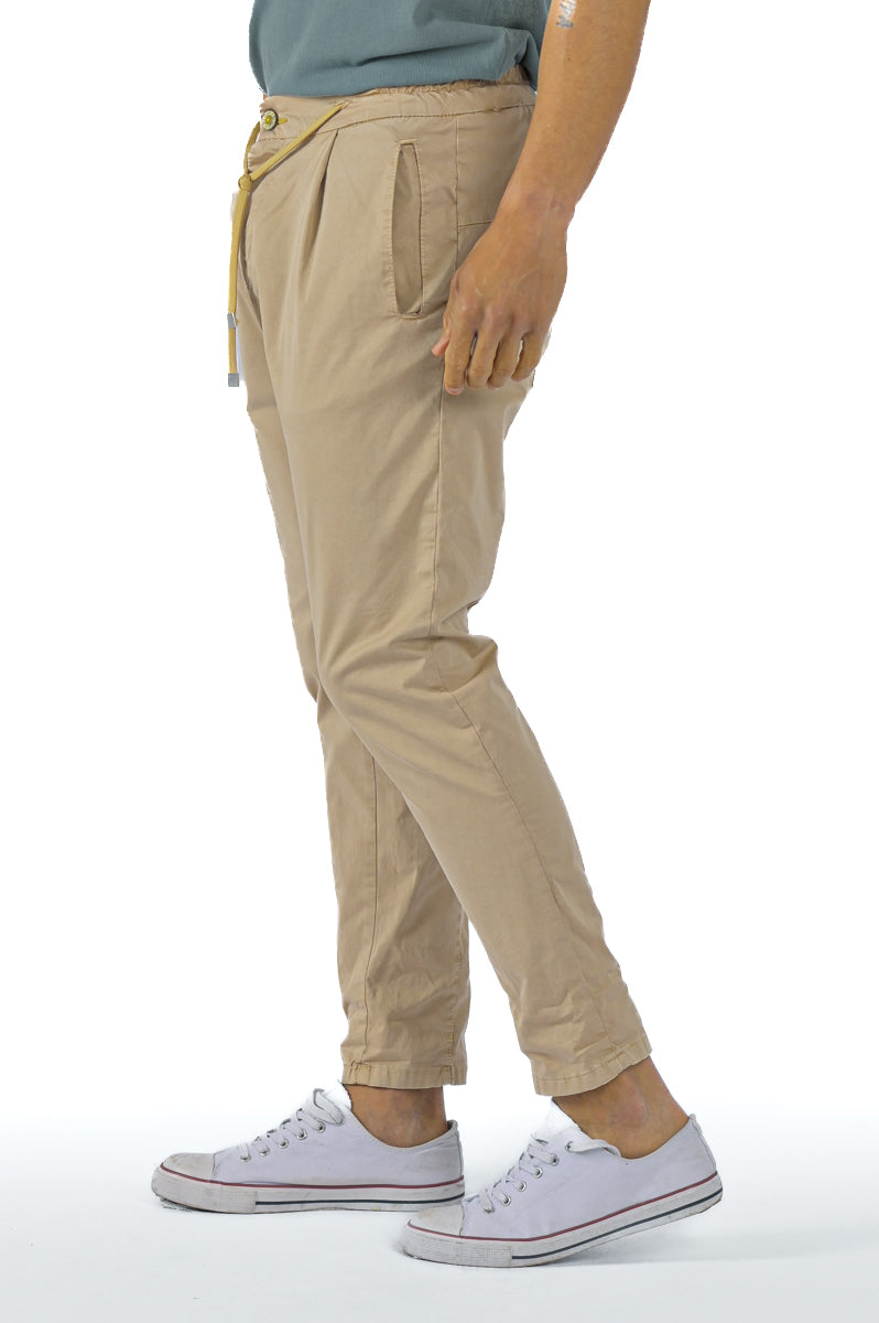 Roby Raso SS23 Tapered Cotton Trousers