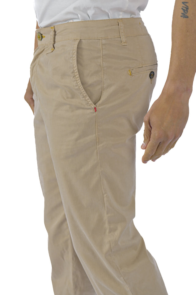 Pantaloni in cotone regular Jacob Cristal SS23