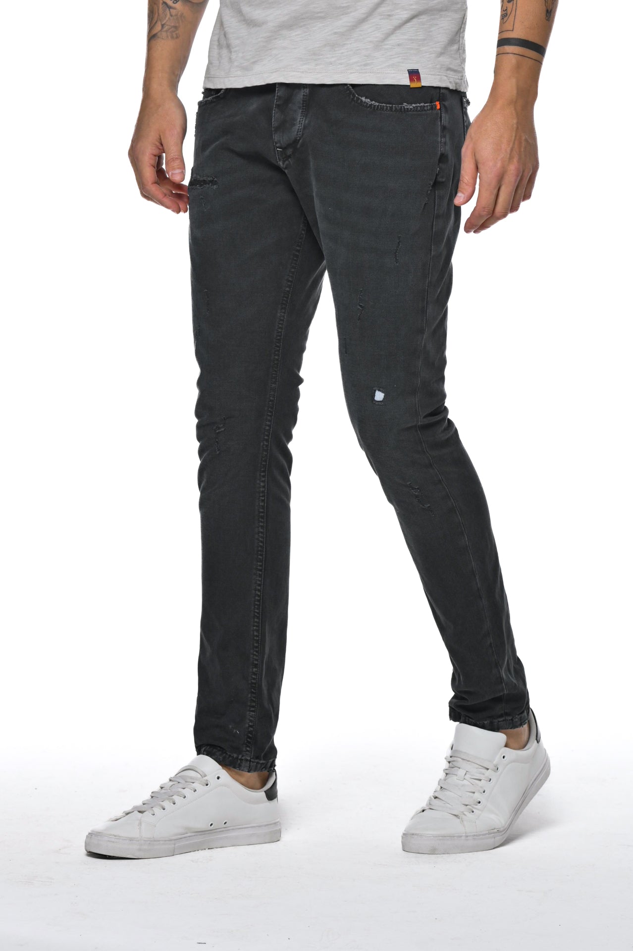 Pantaloni in cotone slim New London DRL SS23