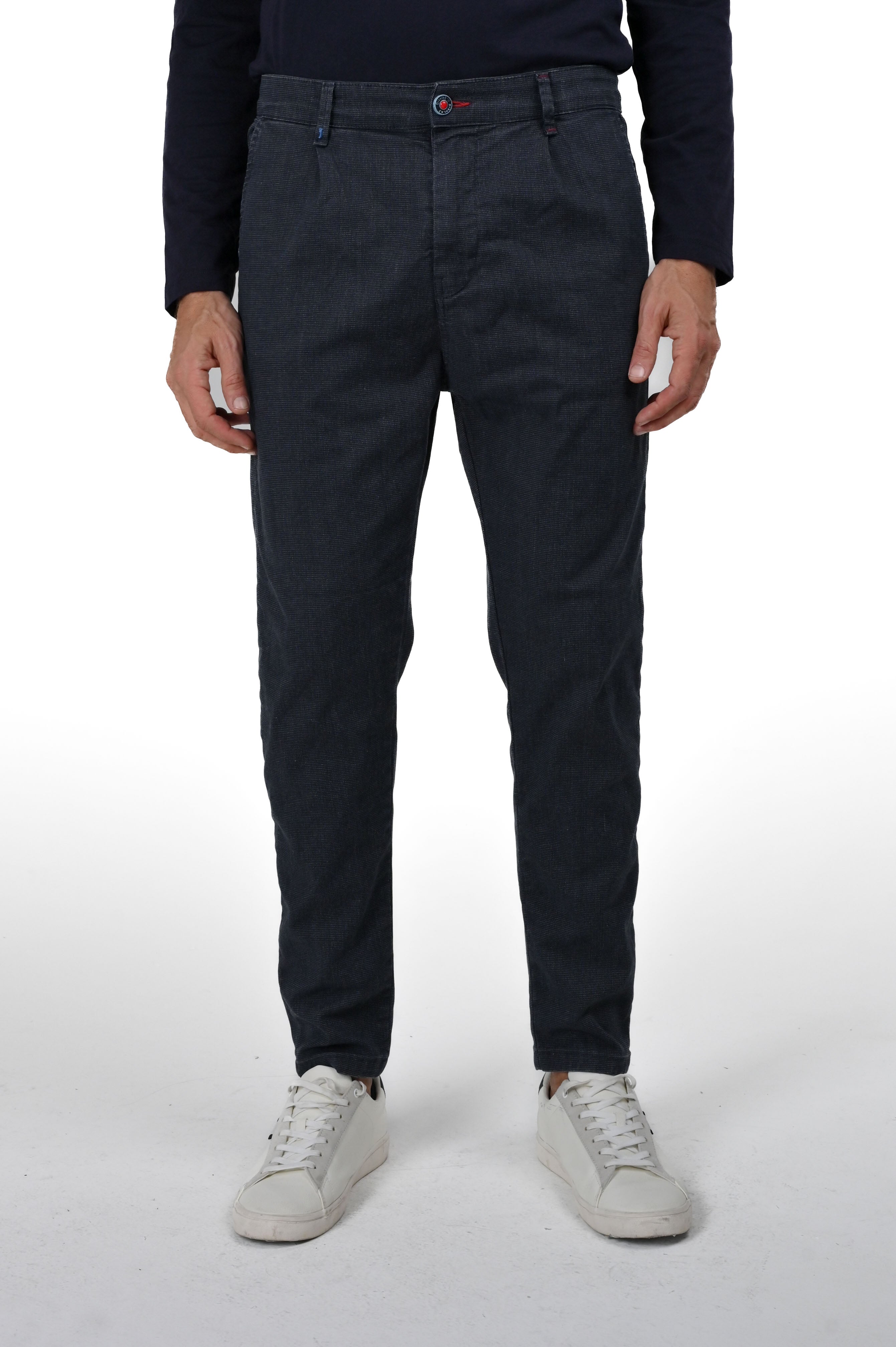 Pantaloni tapered New Private River FW23/24