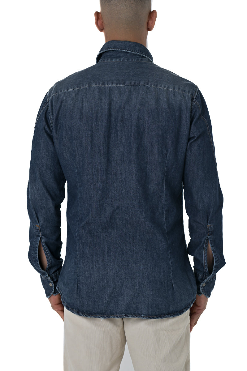 Camicia in denim slim Park C001 FW 23/24