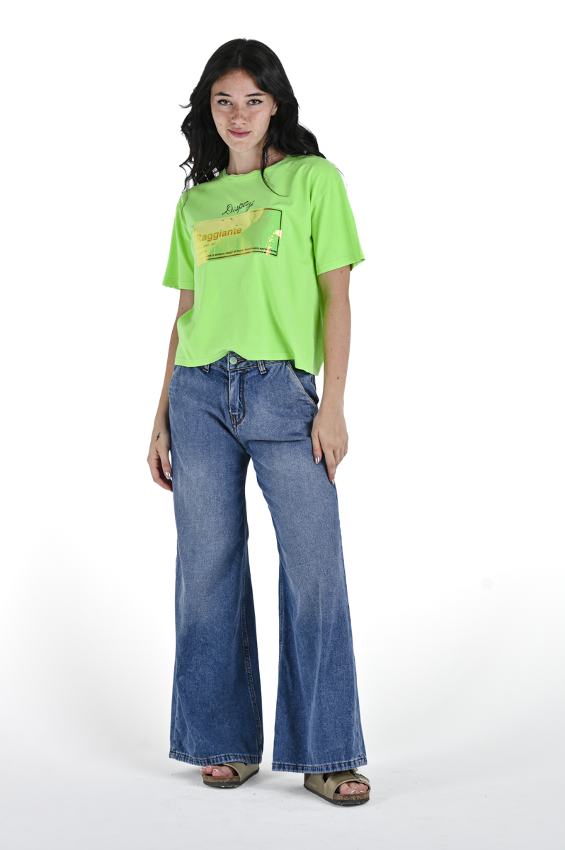 DSD 03 Green SS24 regular women's t-shirt