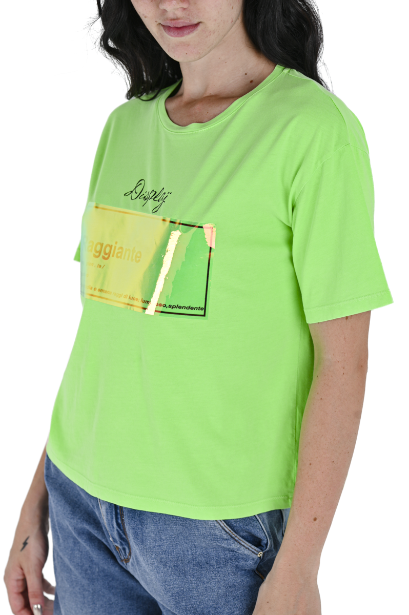 DSD 03 Green SS24 regular women's t-shirt