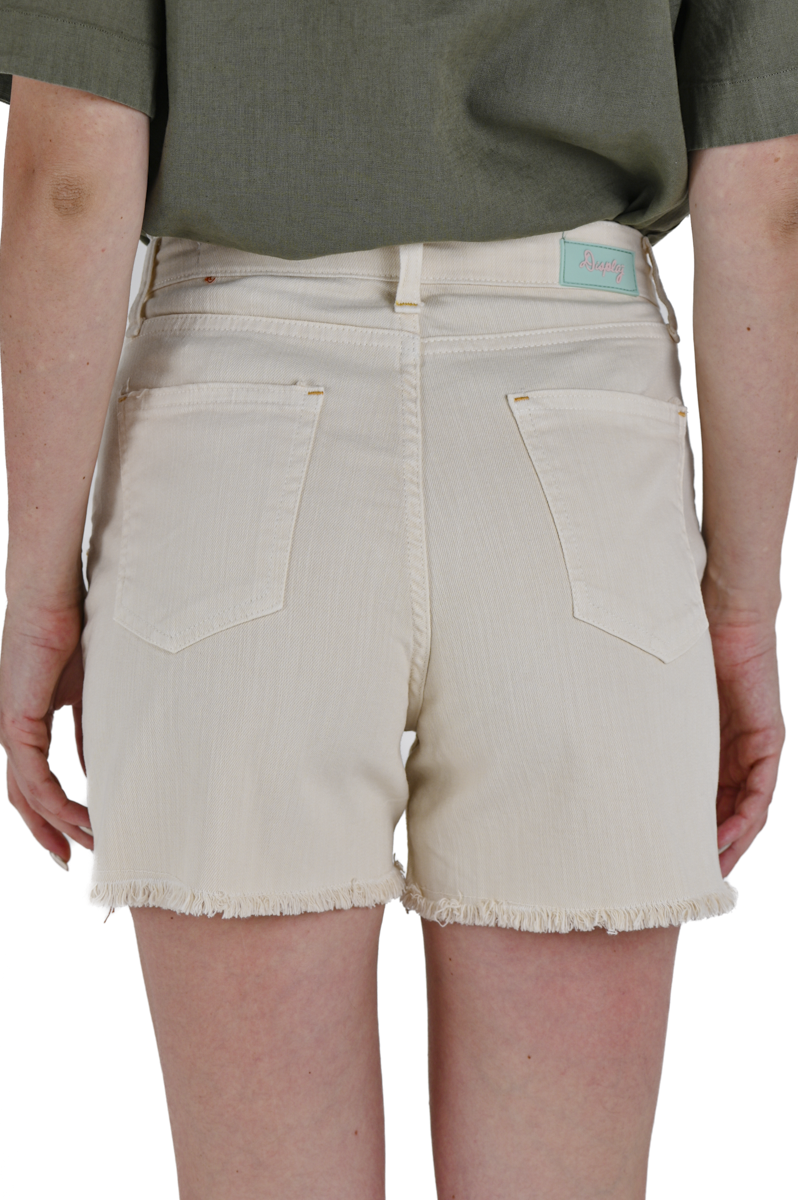 Women's Shorts Medium Waist Quiana Bull Cream SS24