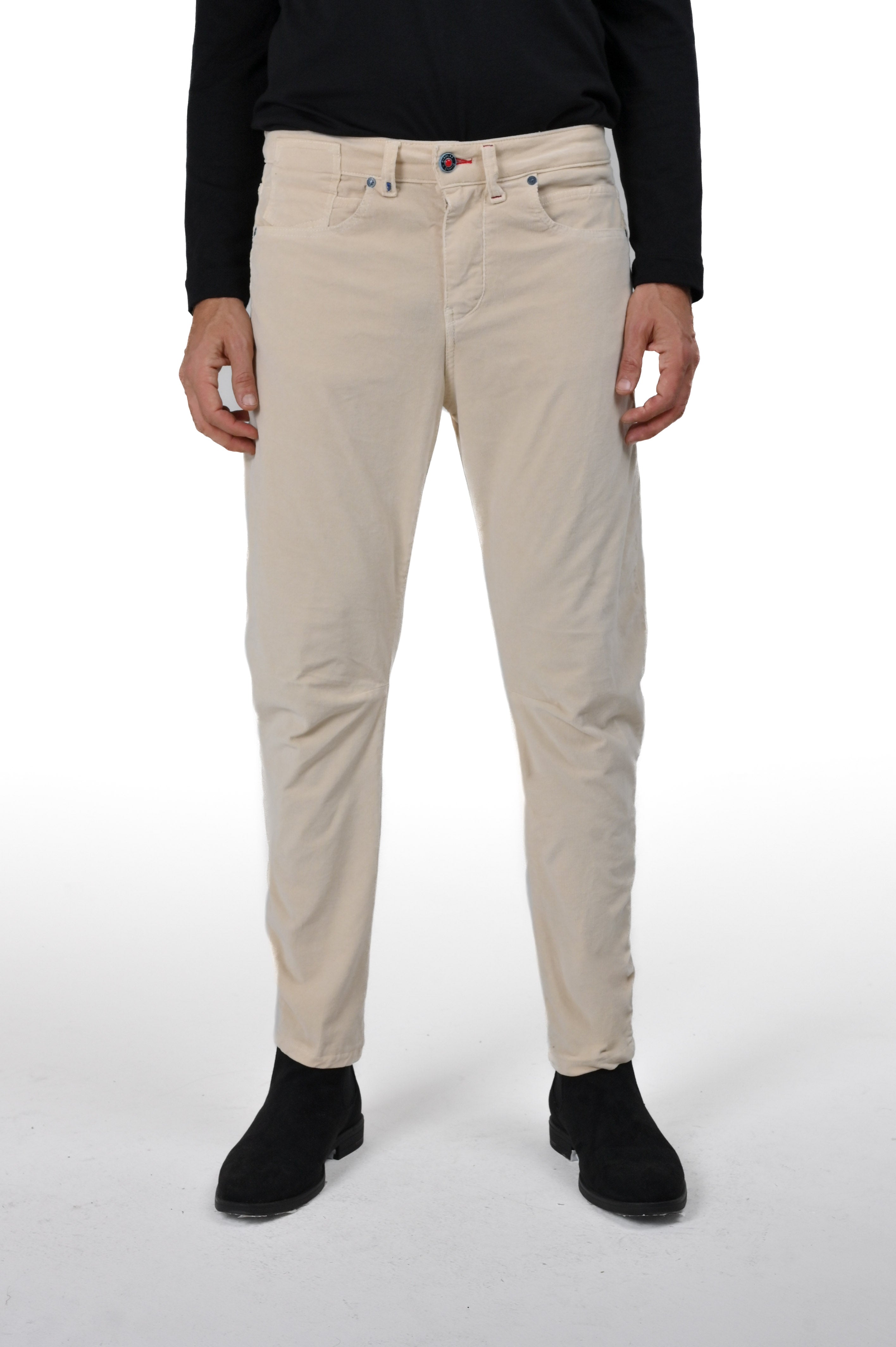 Pantaloni velluto tapered Lawer FW23/24