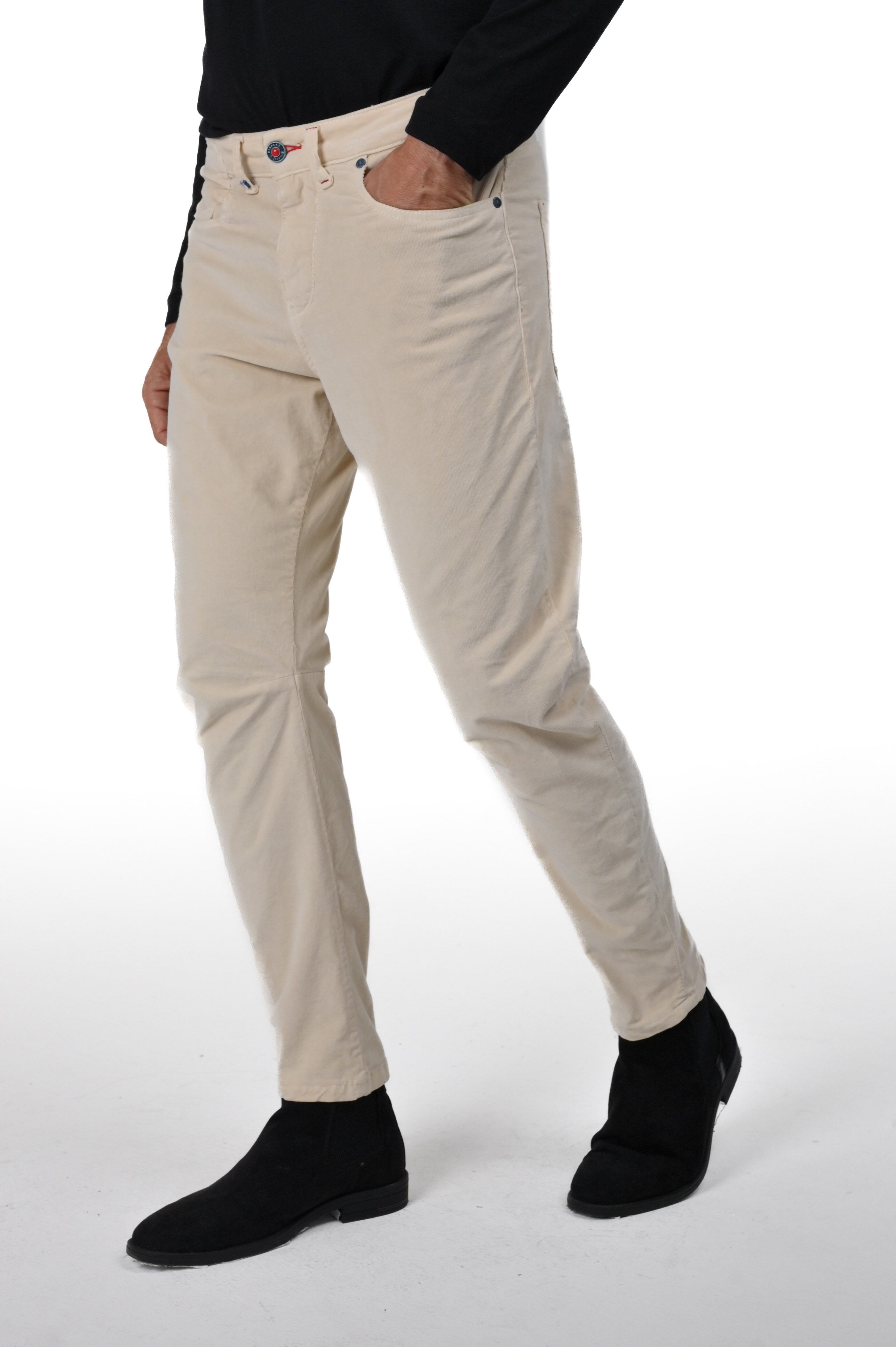 Pantaloni velluto tapered Lawer FW23/24