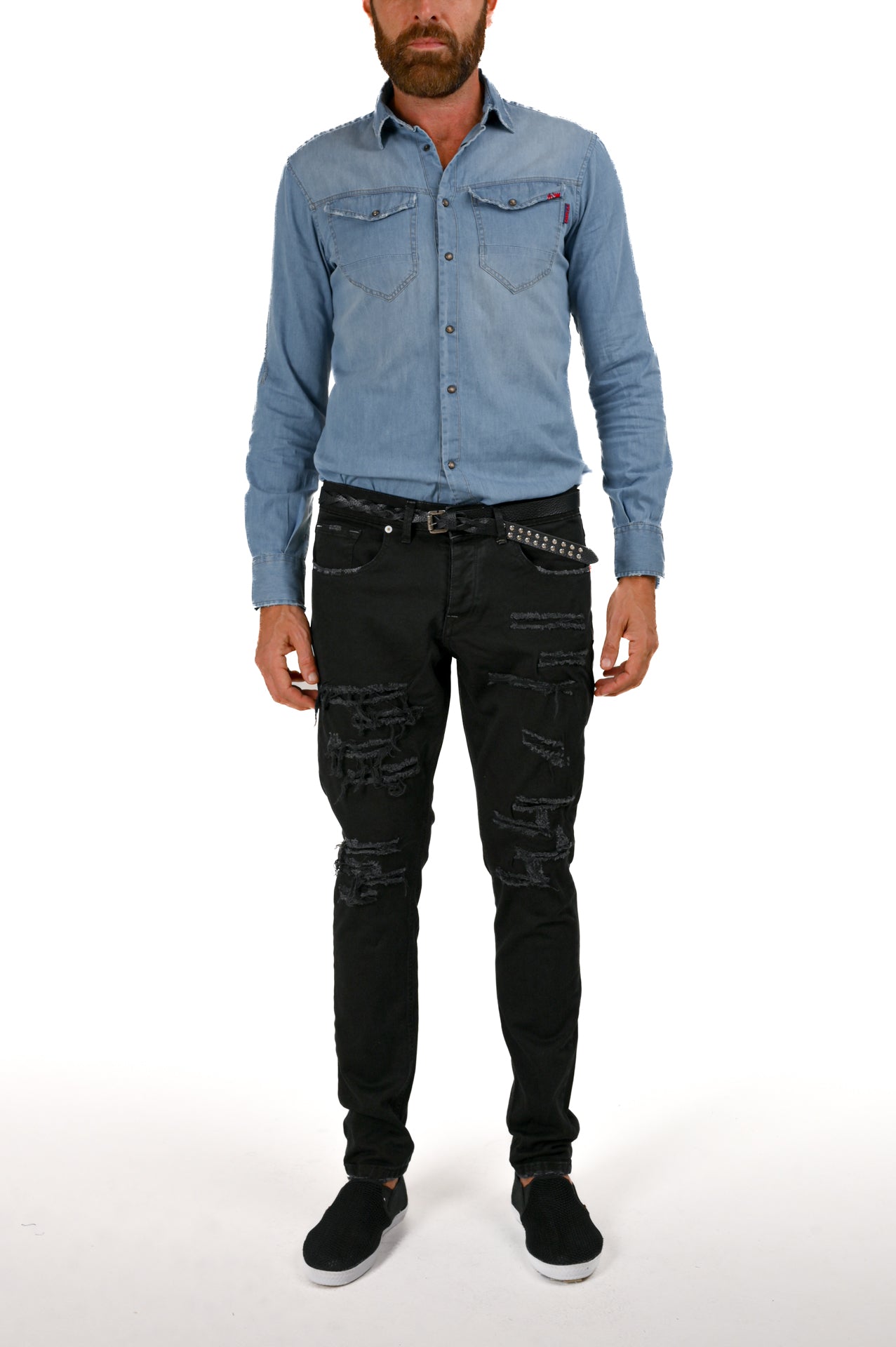 London Bull SS22 slim trousers