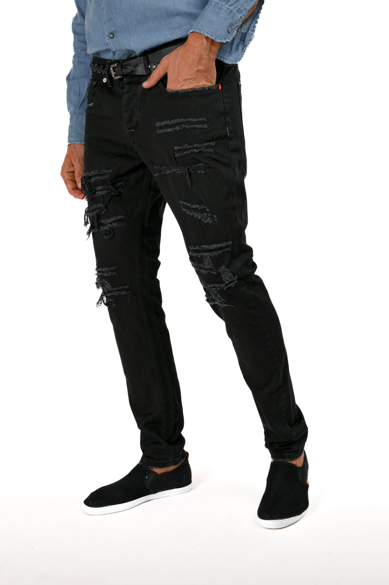 London Bull SS22 slim trousers