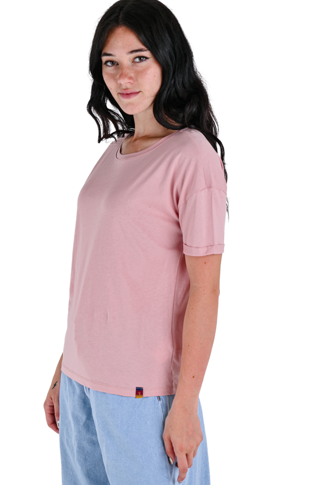 T-Shirt donna regular DPE 2331 Rosa SS24