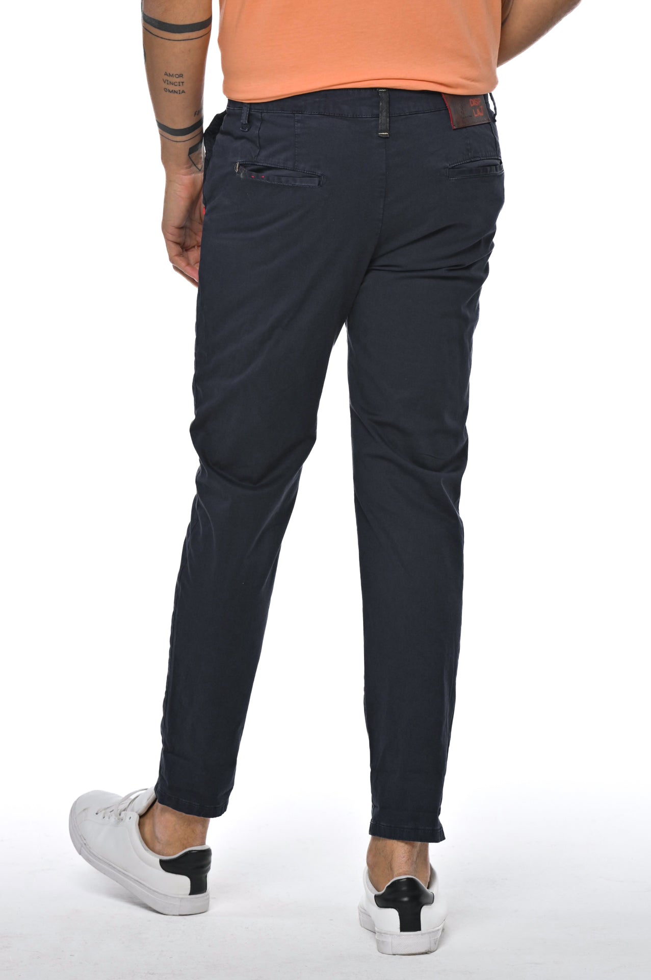 Slim Cotton Trousers Sonic Raso SS23