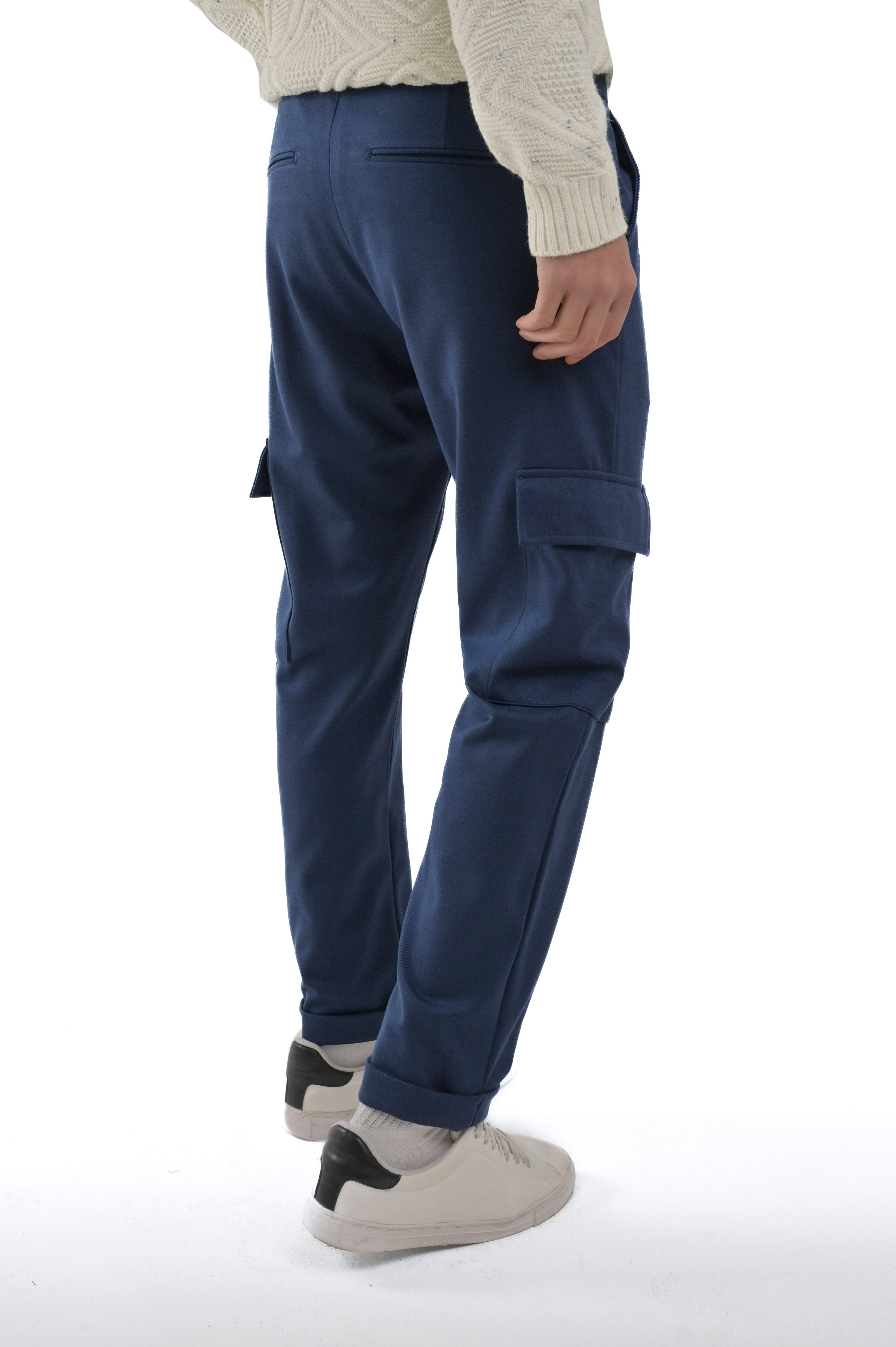 Pantaloni classici regular Net Monroe blu FW24/25