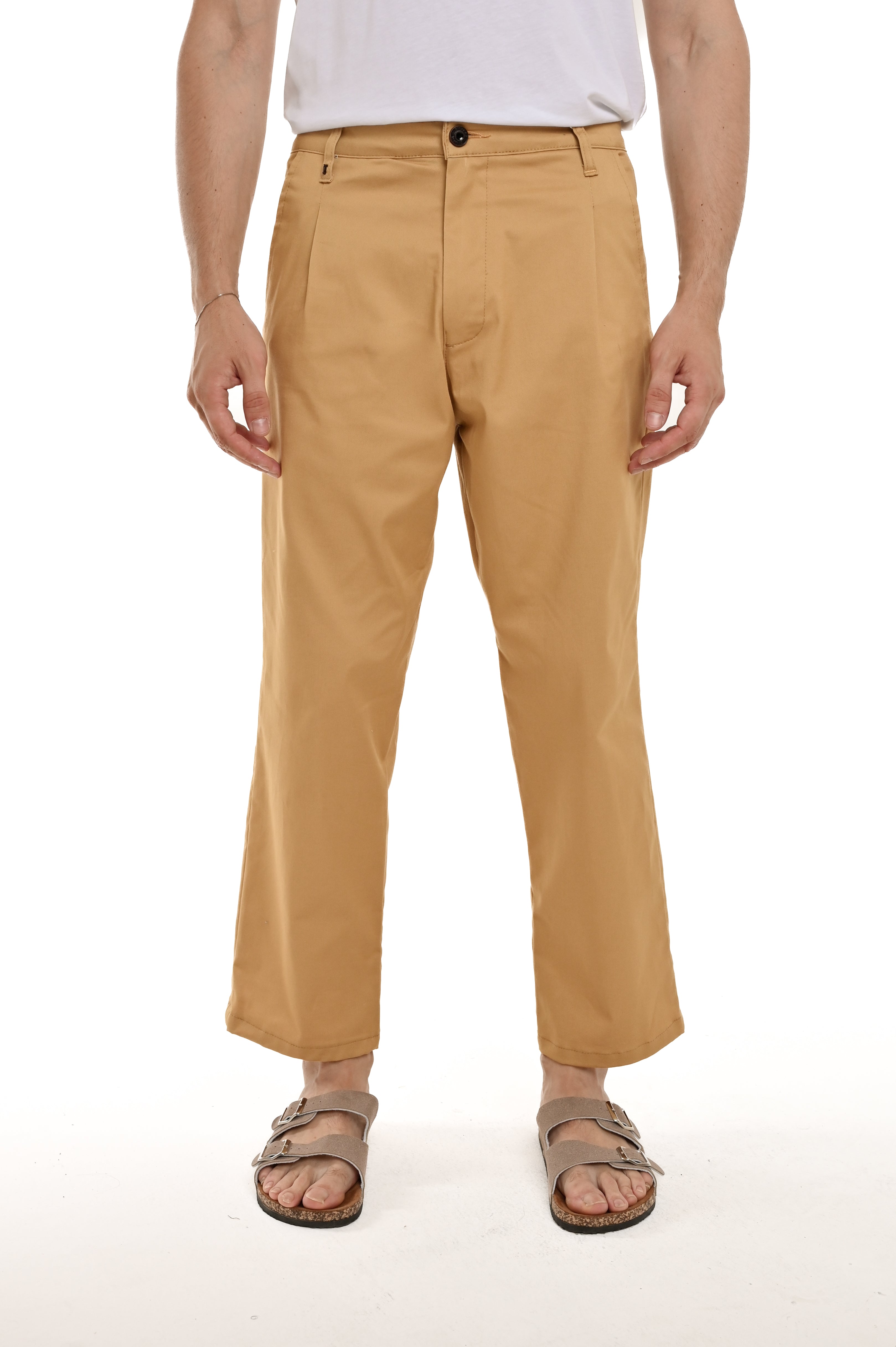 Pantaloni Classici loose Coup senape SS25