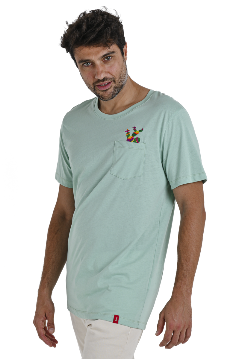 Regular T-Shirt DPE 2414 water green SS24