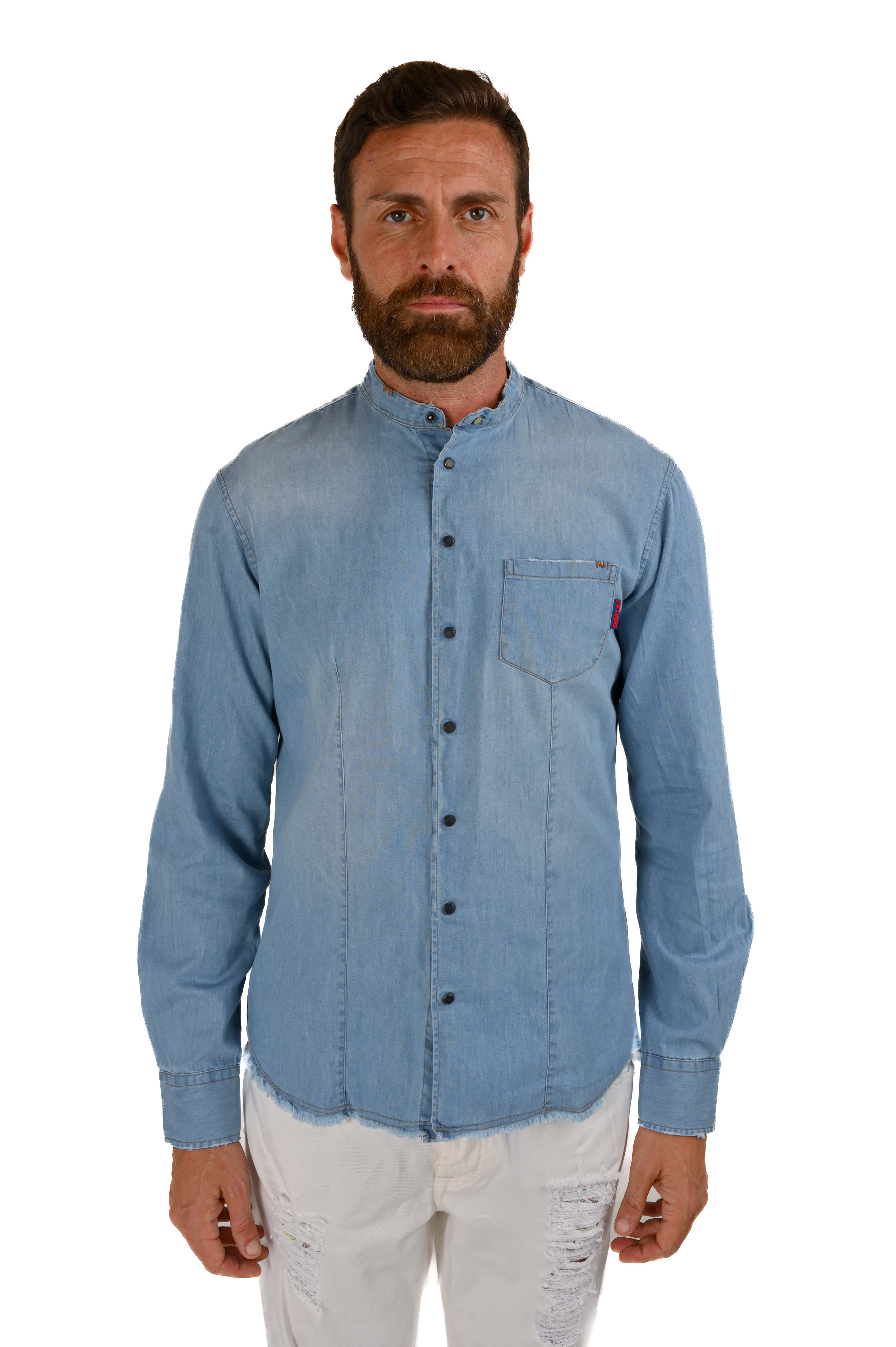 Leo 2227 SS22 denim shirt