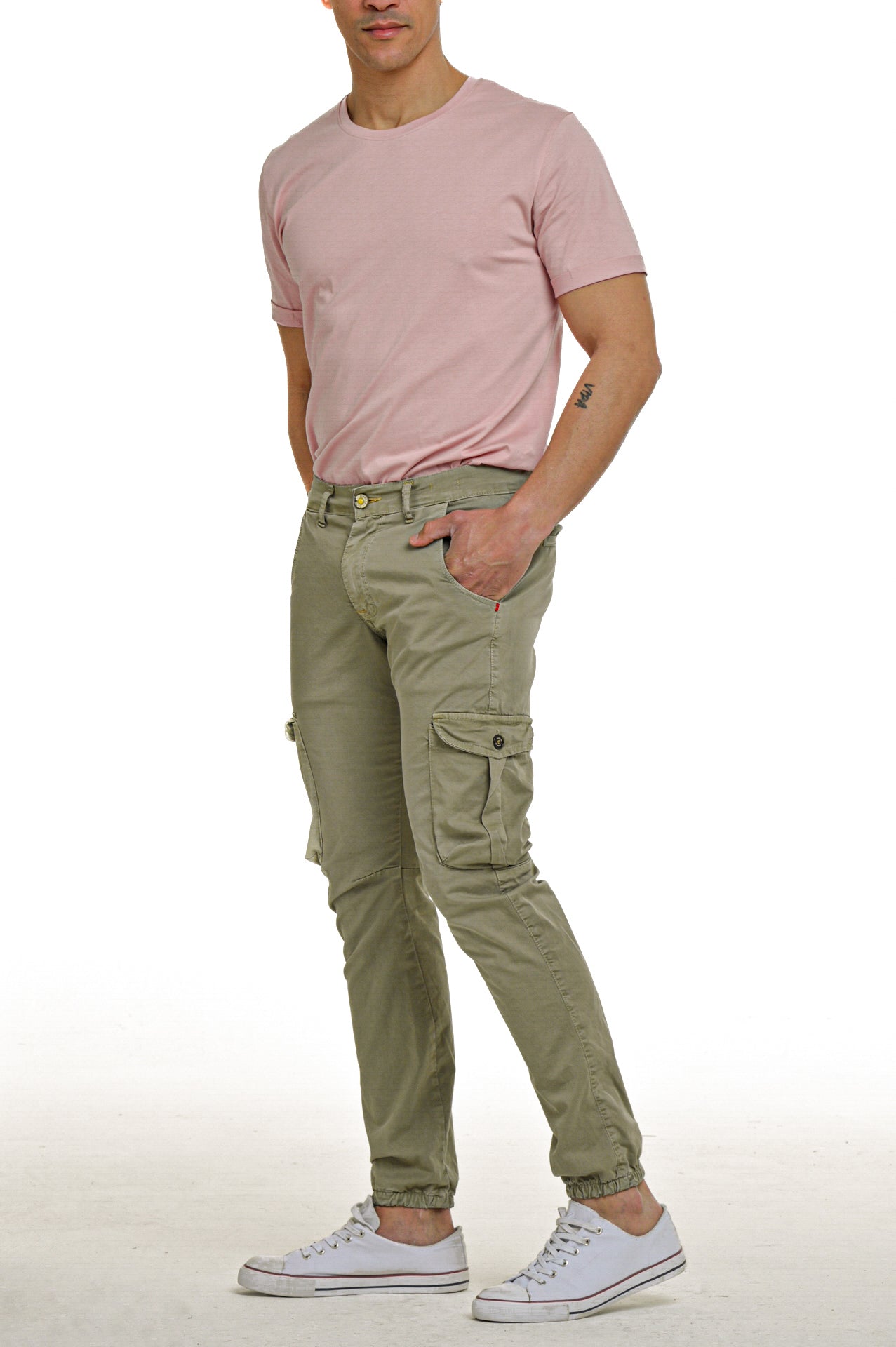 Cezanne Spring Slim Cotton Trousers SS23