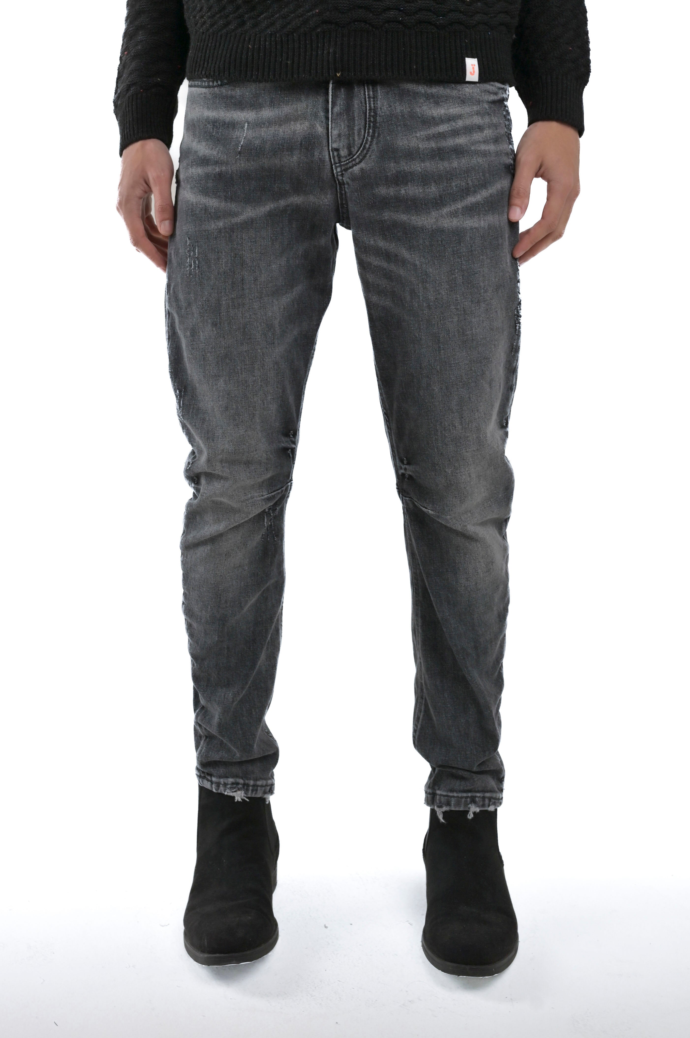 Jeans tapered Kron Blk AI17 FW24/25