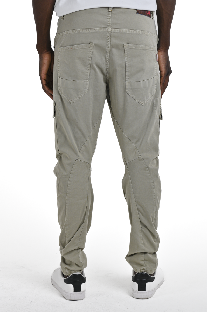 New Evolution green tapered trousers SS24