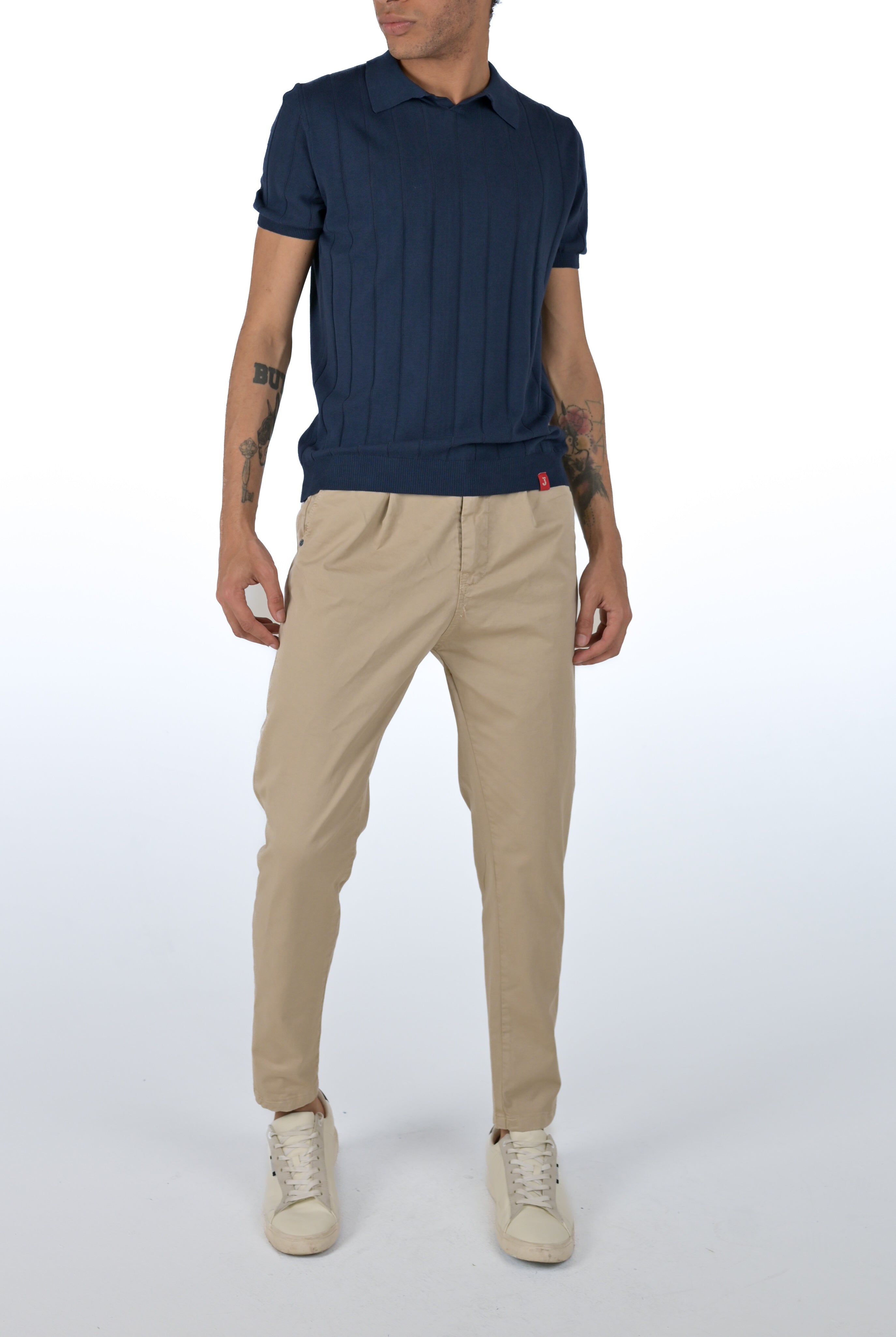 DS 2479 Blue Regular Polo SS24