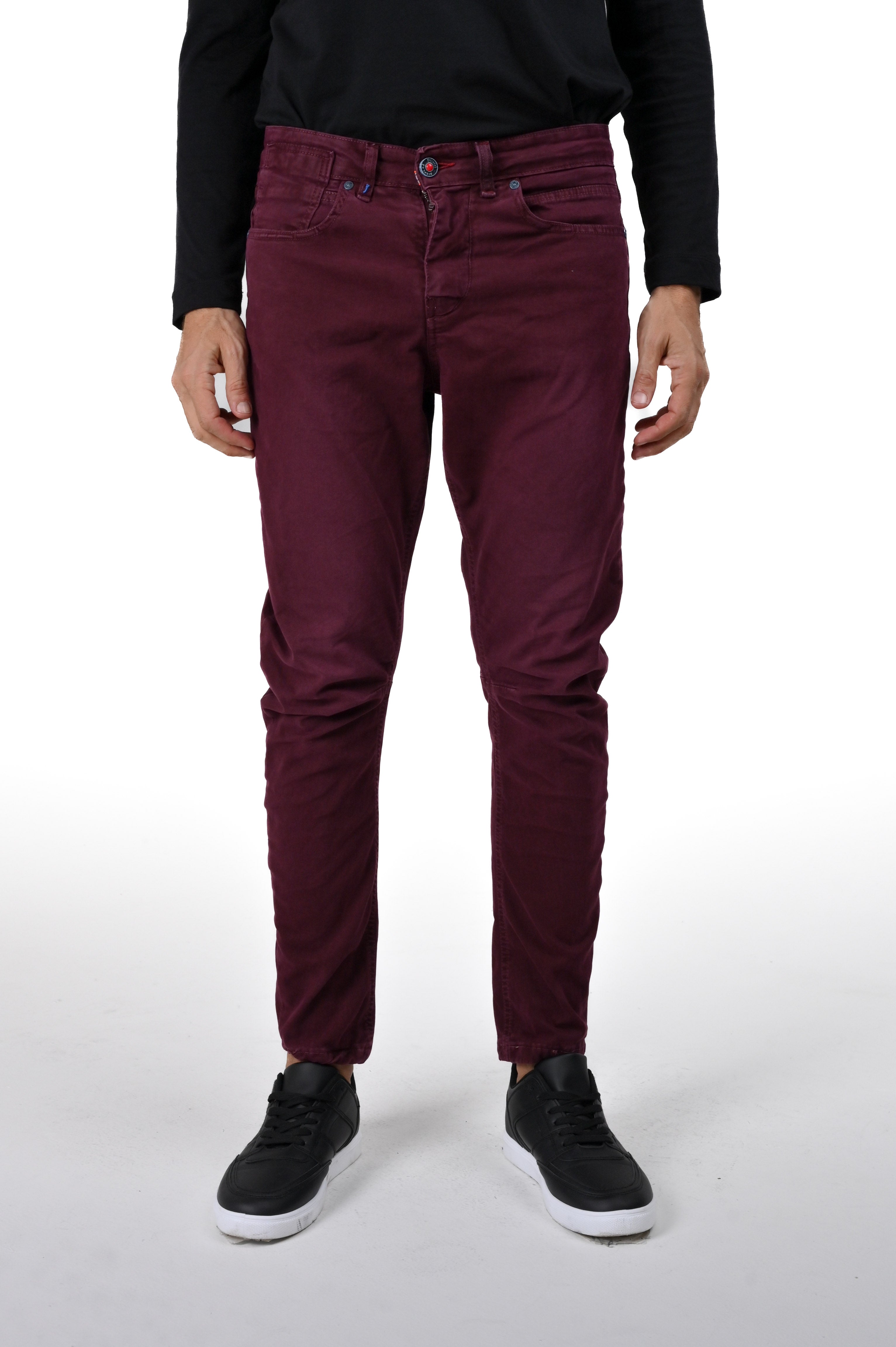 Kron Bordeaux Tapered Cotton Trousers FW24/25