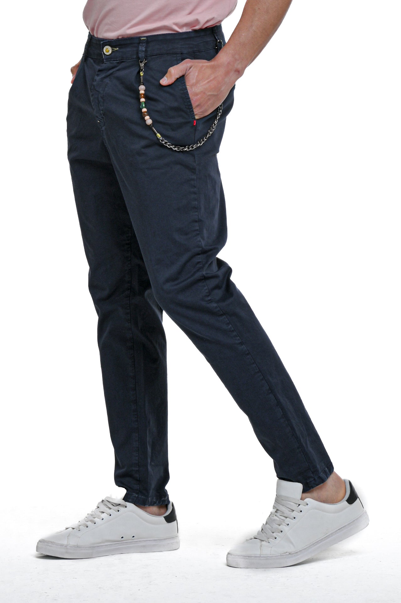 Pantaloni tapered New Private Raso SS23