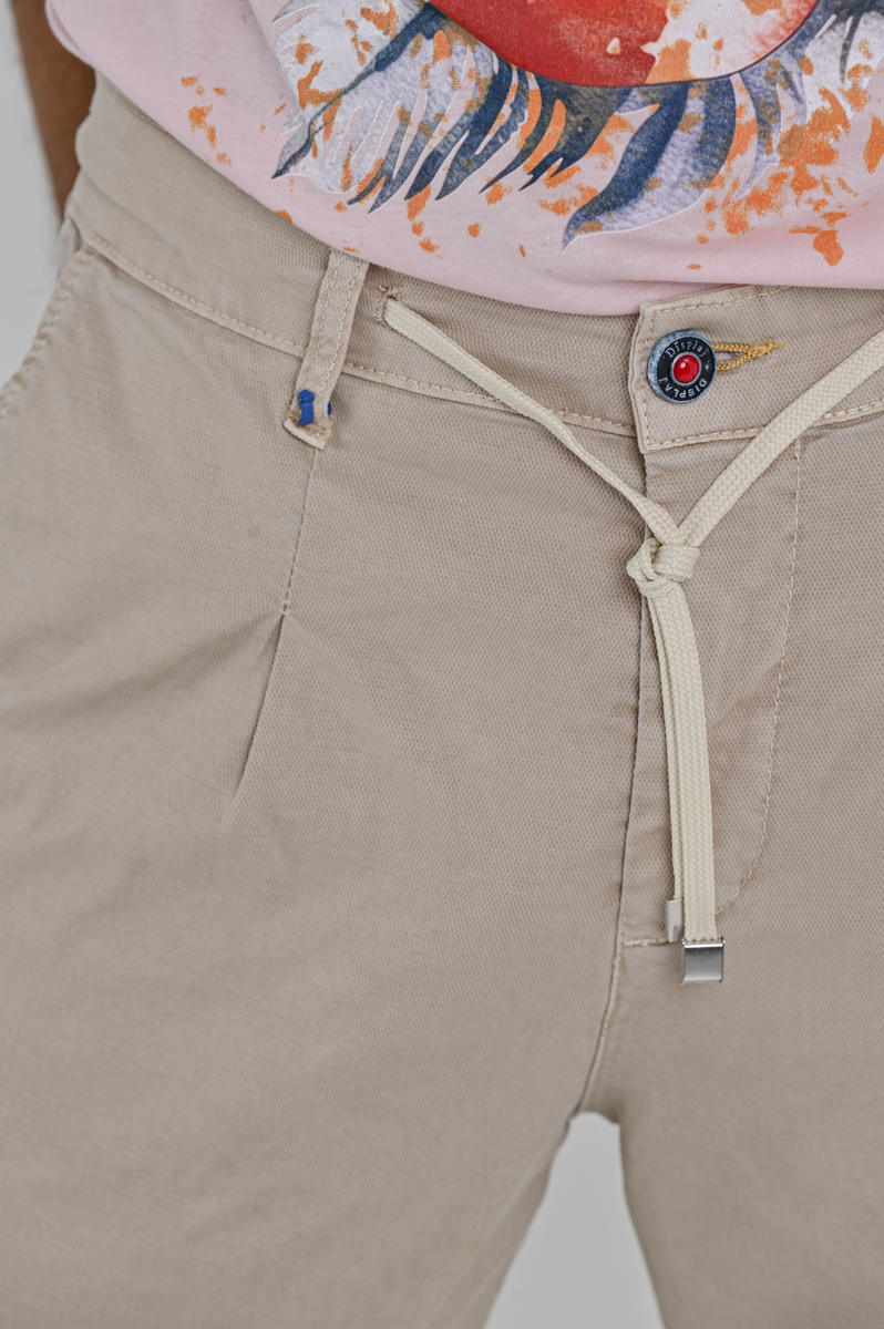 Different Maldive Beige SS24 regular trousers