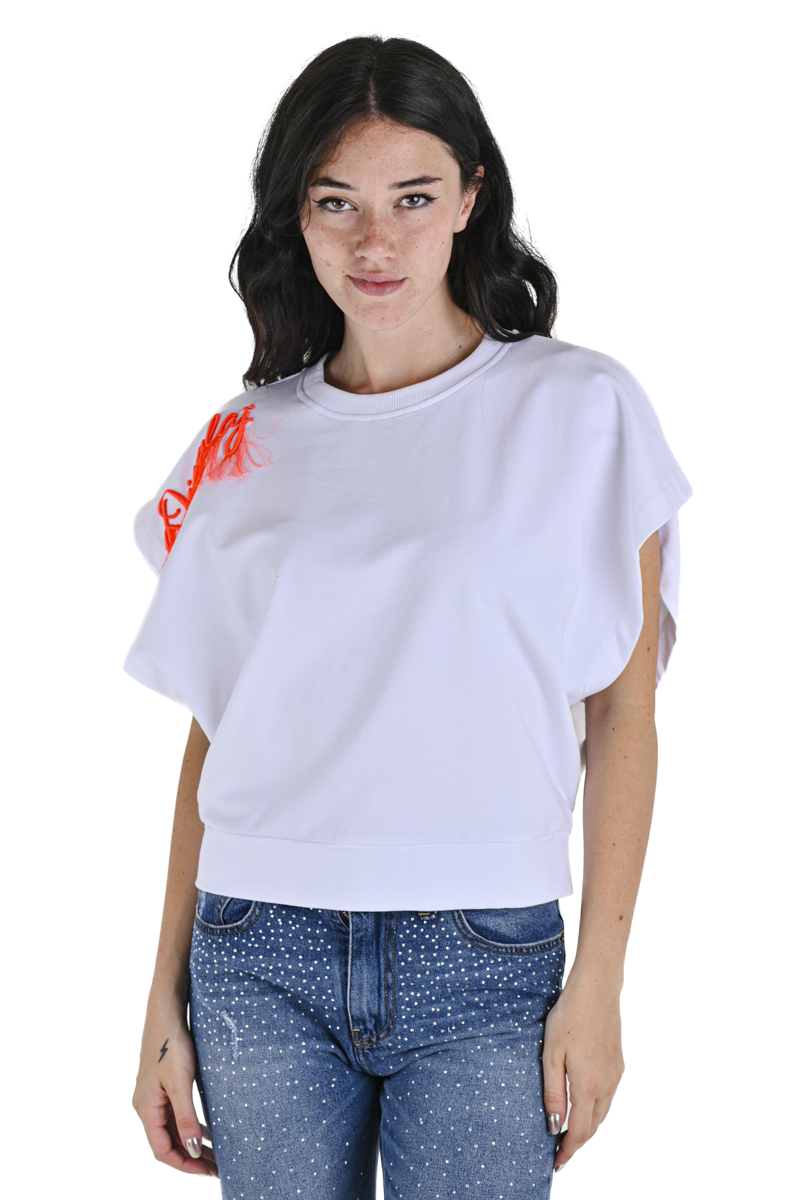 DSD 02 White SS24 regular women's t-shirt