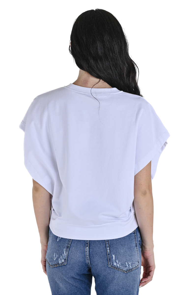 DSD 02 White SS24 regular women's t-shirt