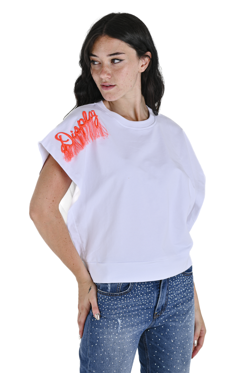 DSD 02 White SS24 regular women's t-shirt