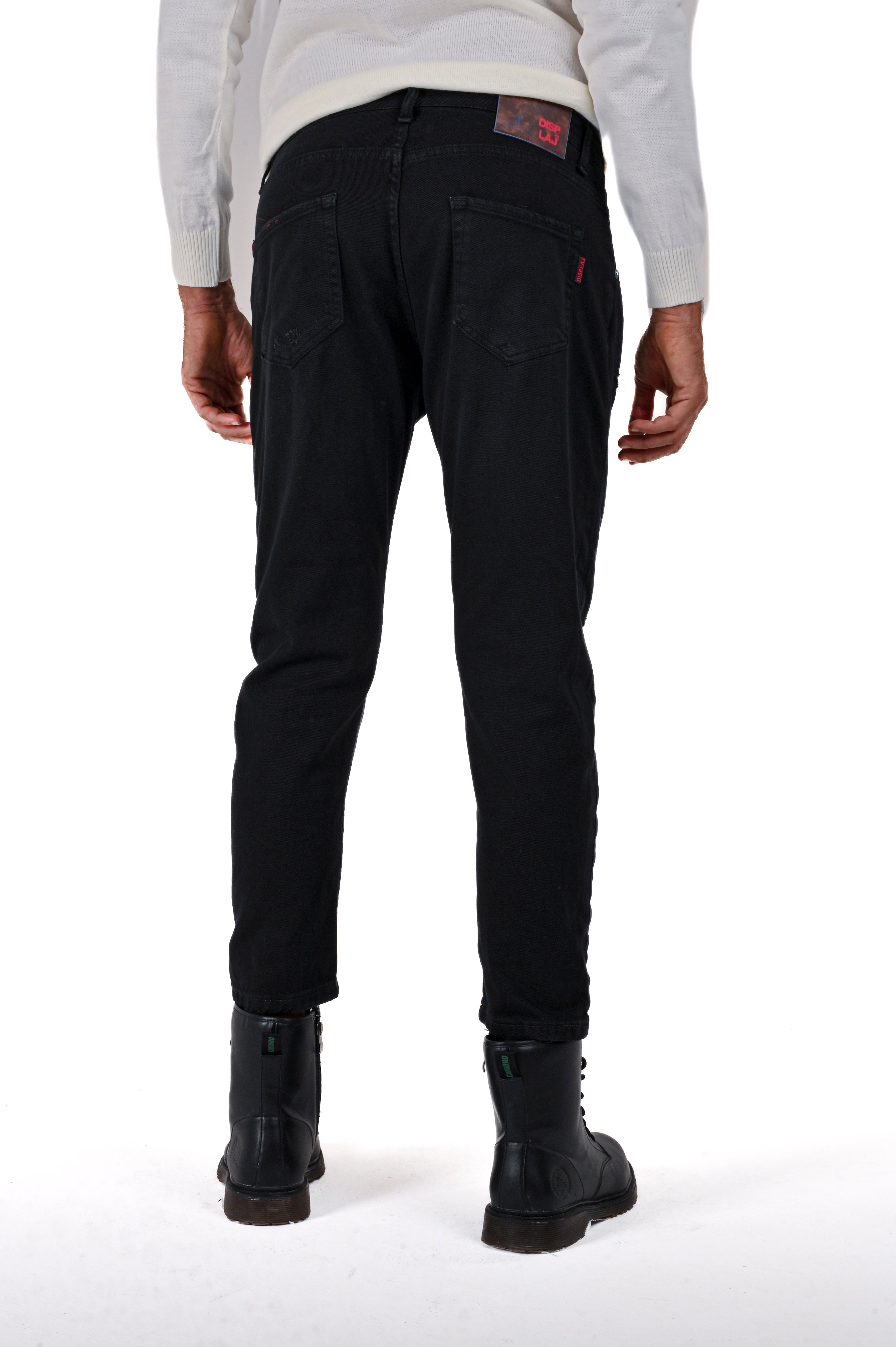 Pantaloni in cotone slim Life Bull FW23/24