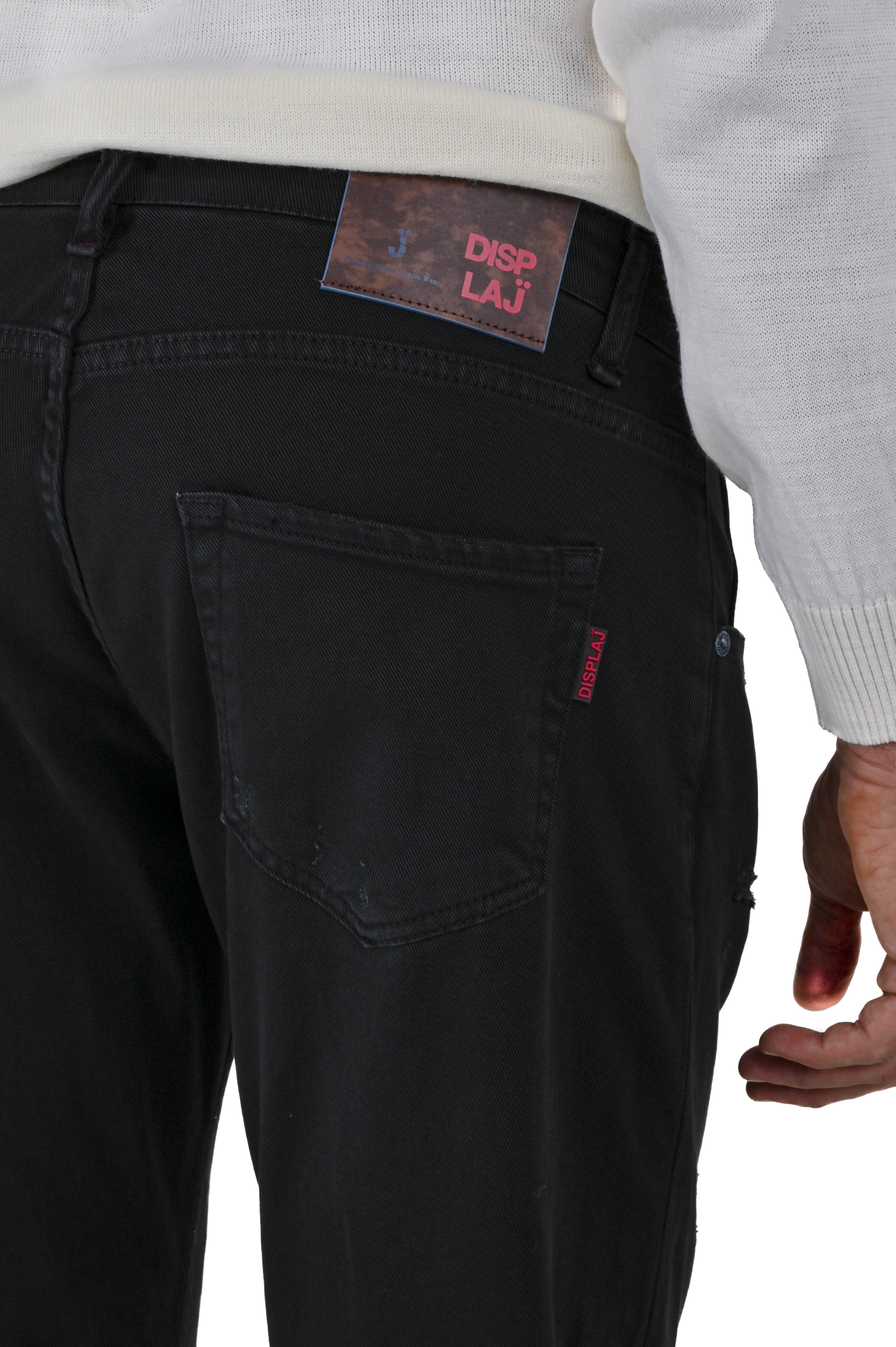 Pantaloni in cotone slim Life Bull FW23/24