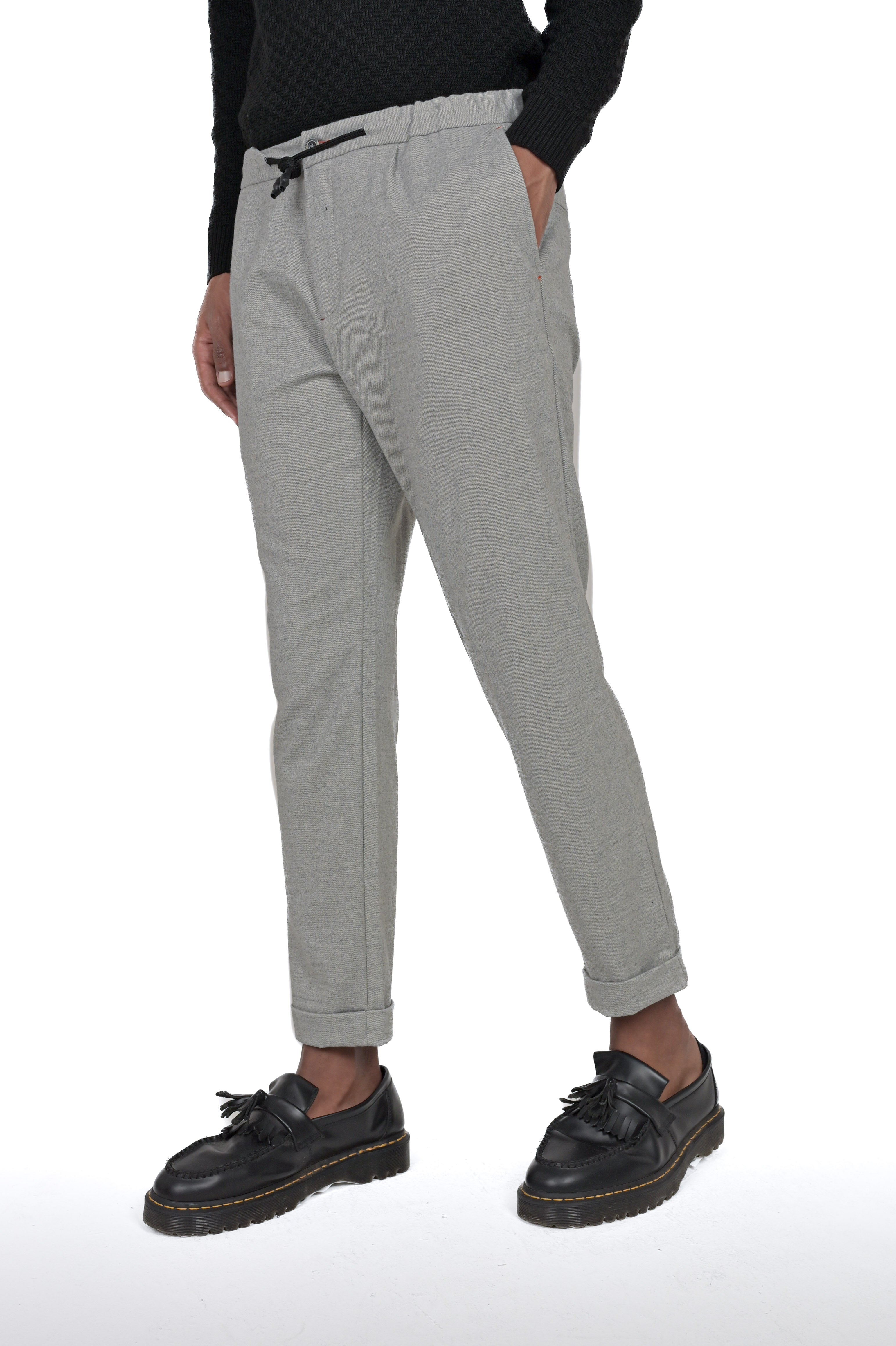 Classic Tapered Pants Net Amarino Grey FW24/25