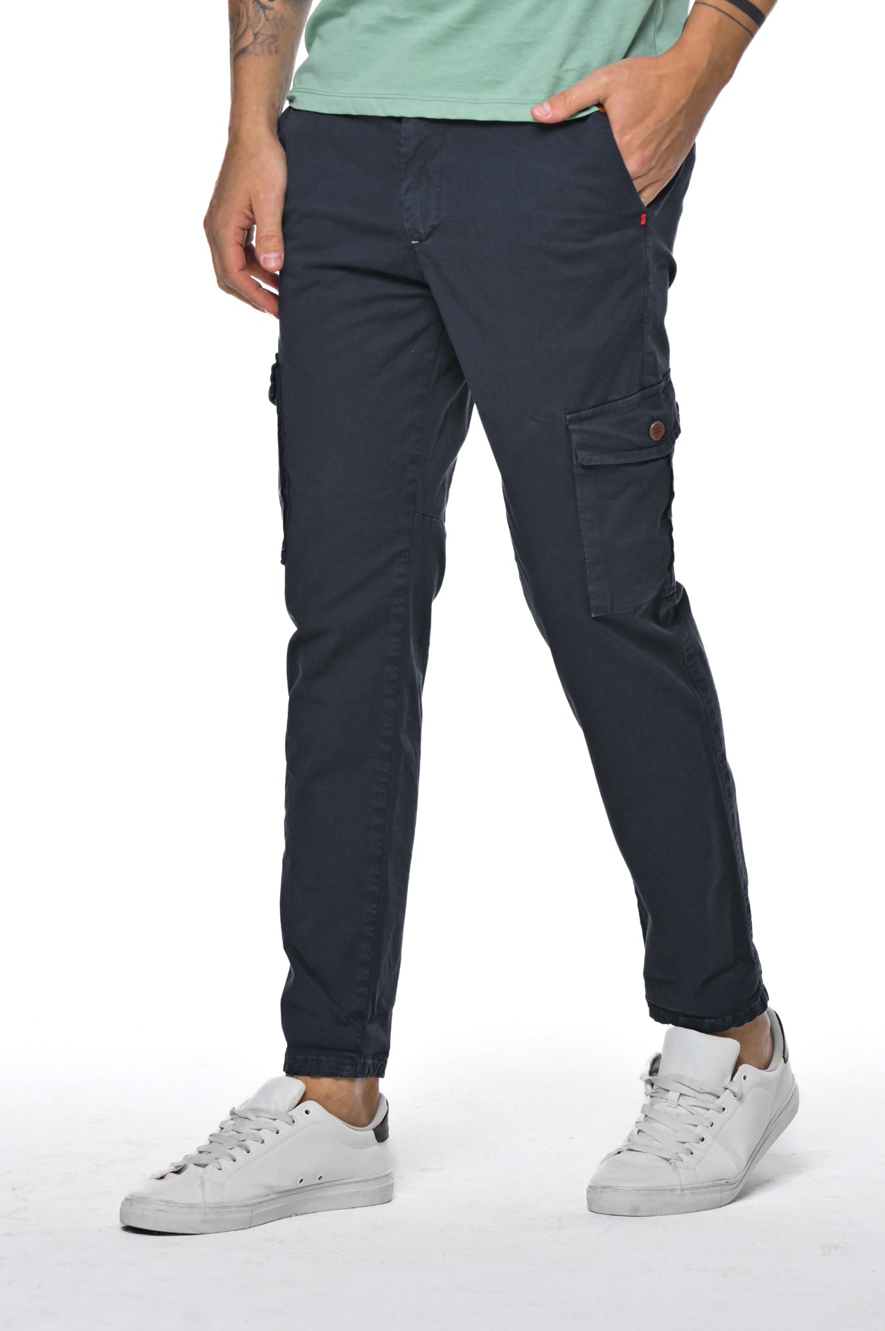 Pantaloni in cotone slim Sonic Tascone SS23