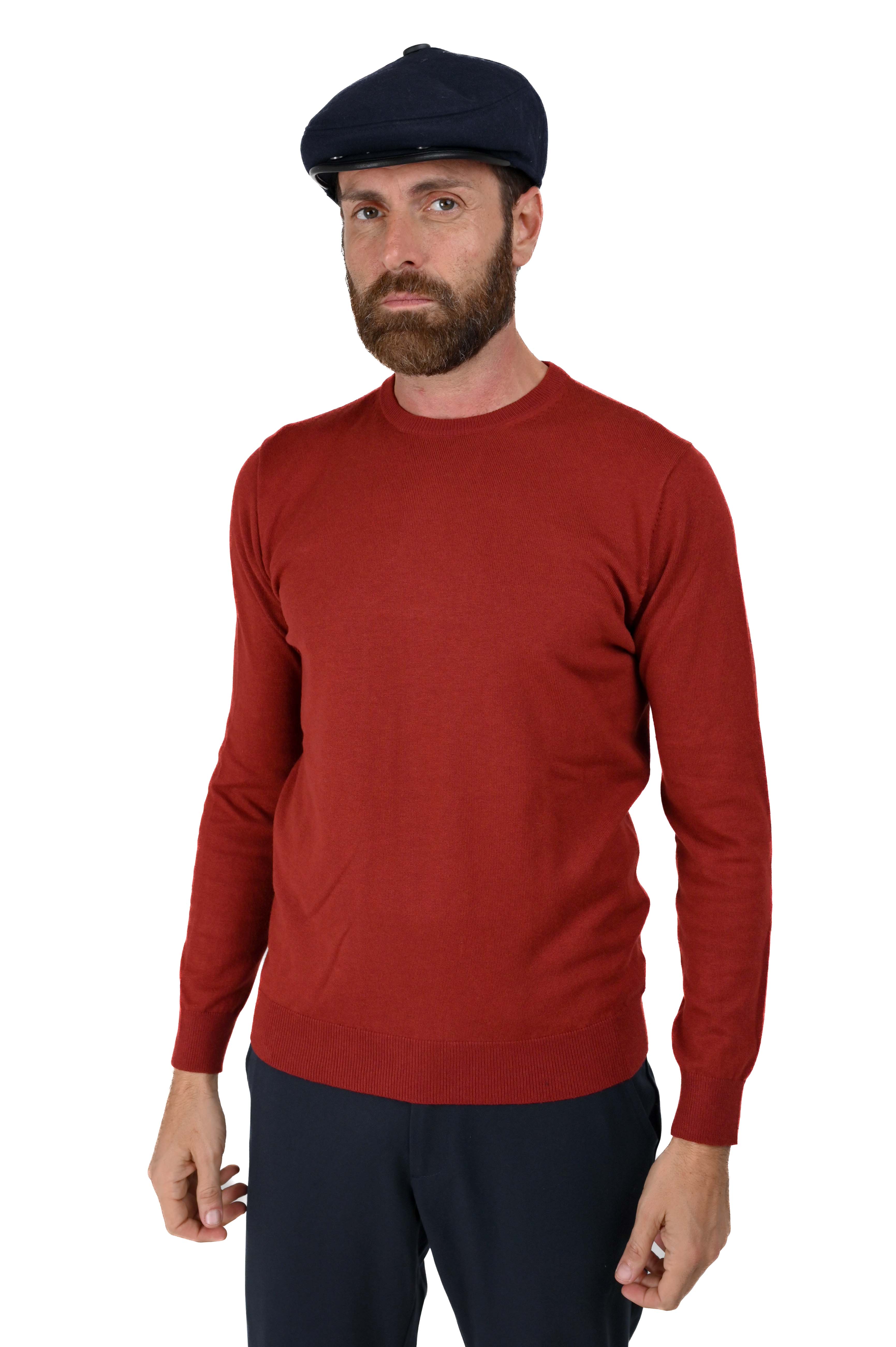 Maglione regular 3010900 bordeaux FW24/25