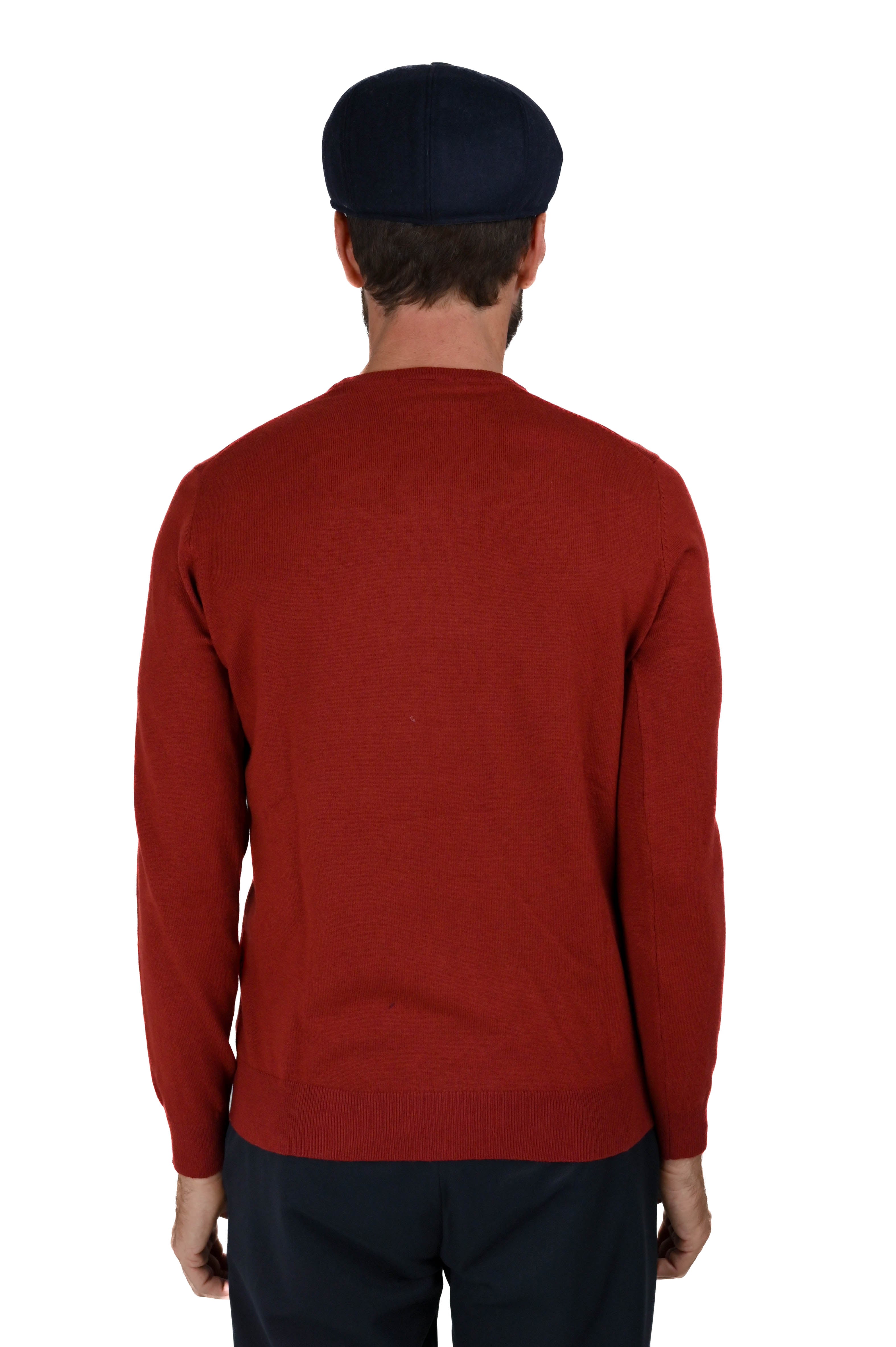 Regular sweater 3010900 burgundy FW24/25