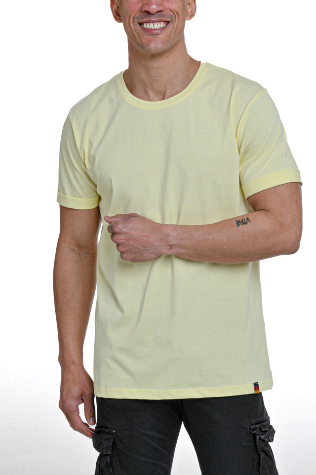 T-Shirt regular DPE 2401 Jersey Giallo Pastello SS24