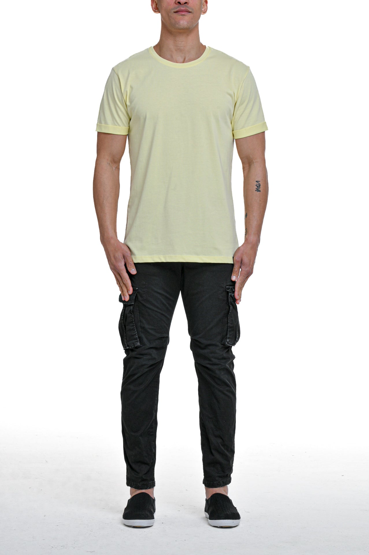 T-Shirt regular DPE 2401 Jersey Giallo Pastello SS24