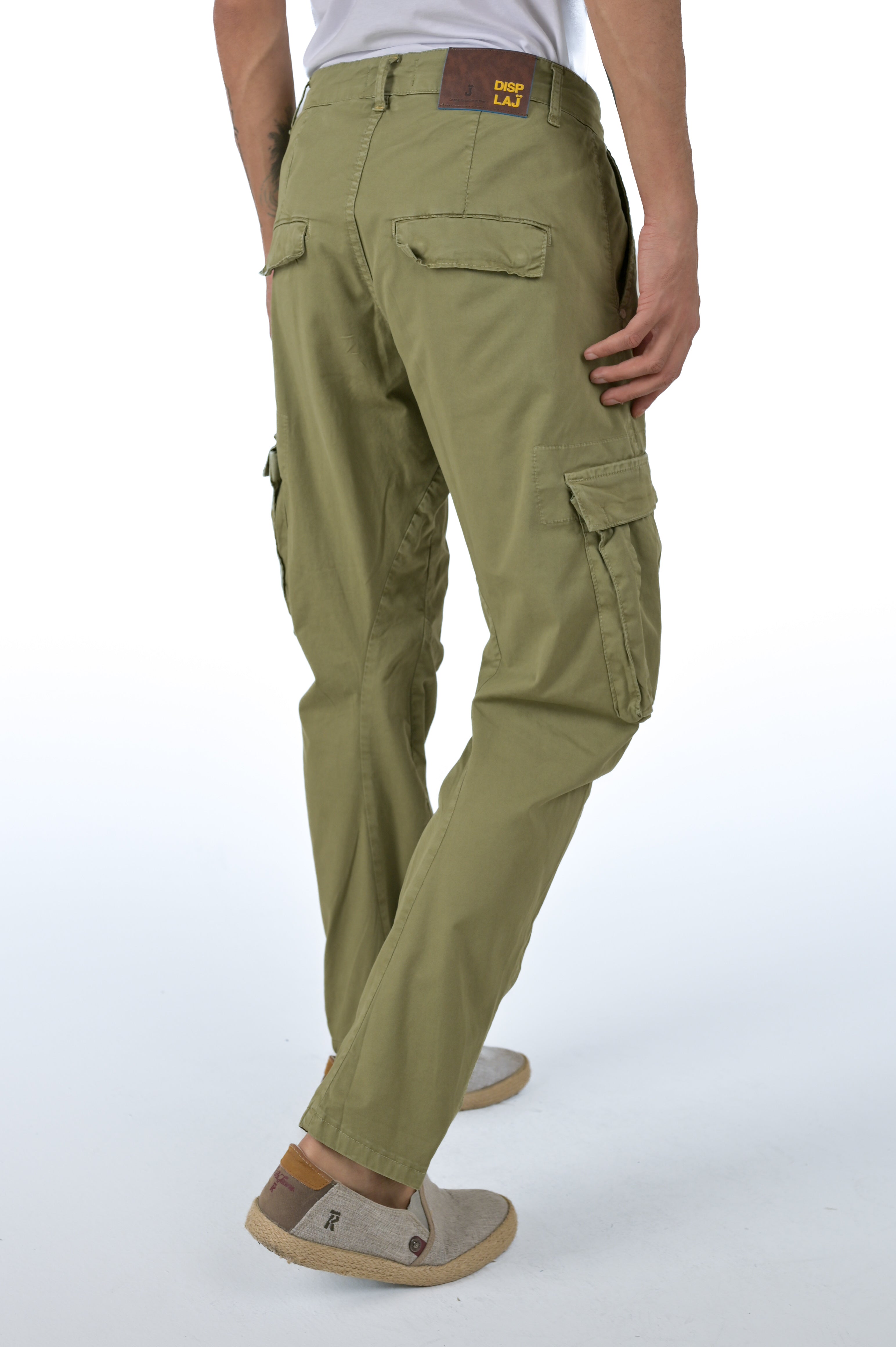 Pantaloni loose Rocky verde SS24