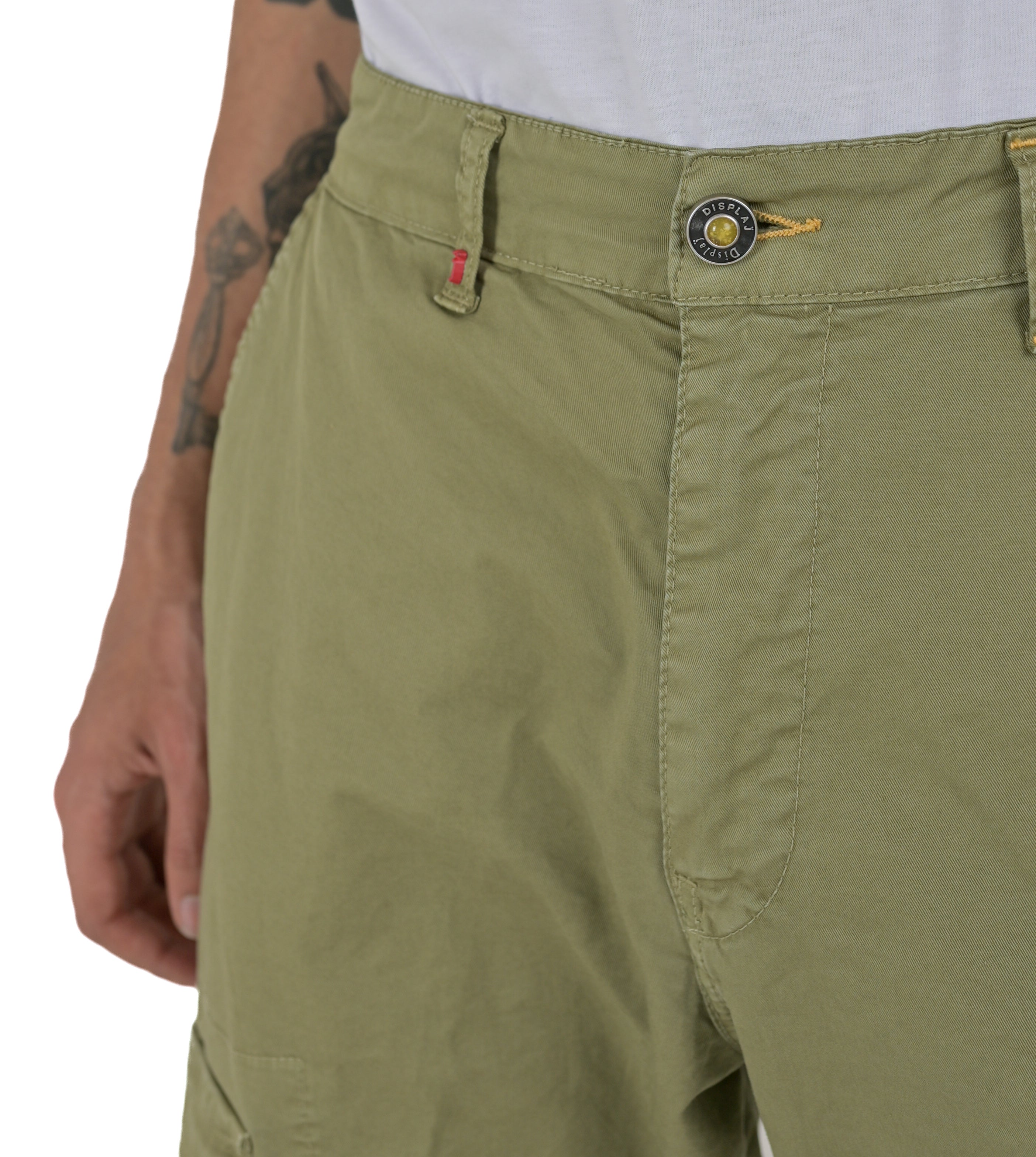 Rocky Green Loose Pants SS24